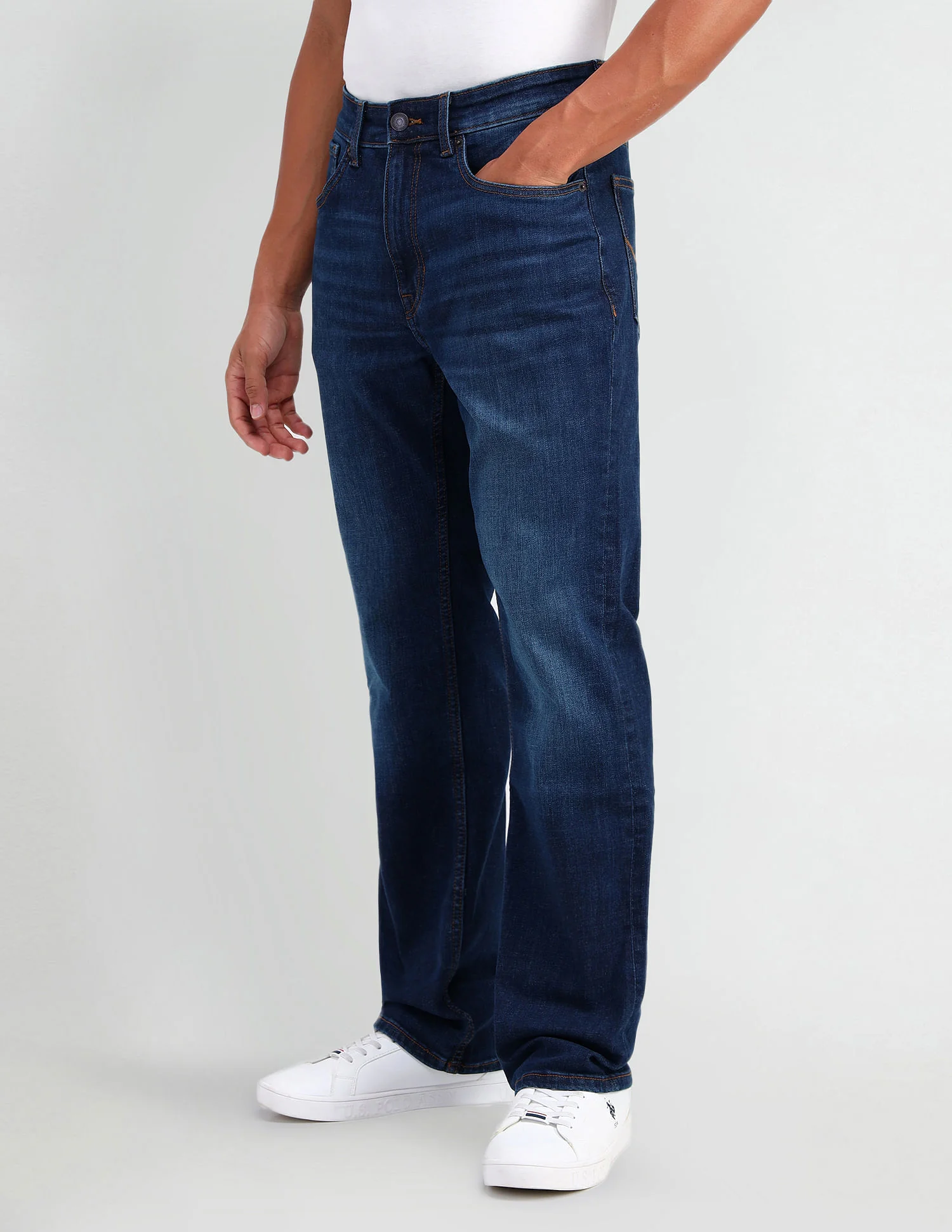 Connor Bootcut Blue Jeans - Image 4