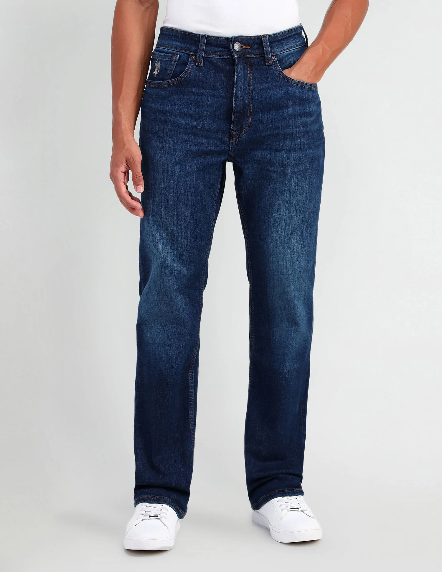 Connor Bootcut Blue Jeans - Image 6