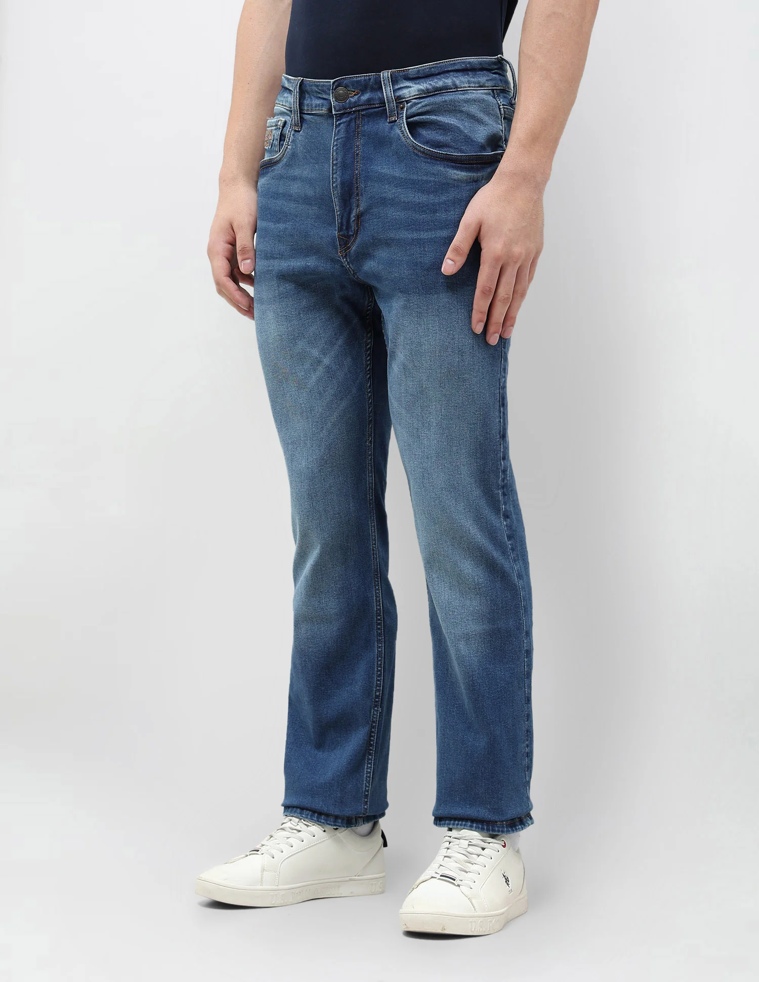 Connor Bootcut Blue Jeans - Image 4