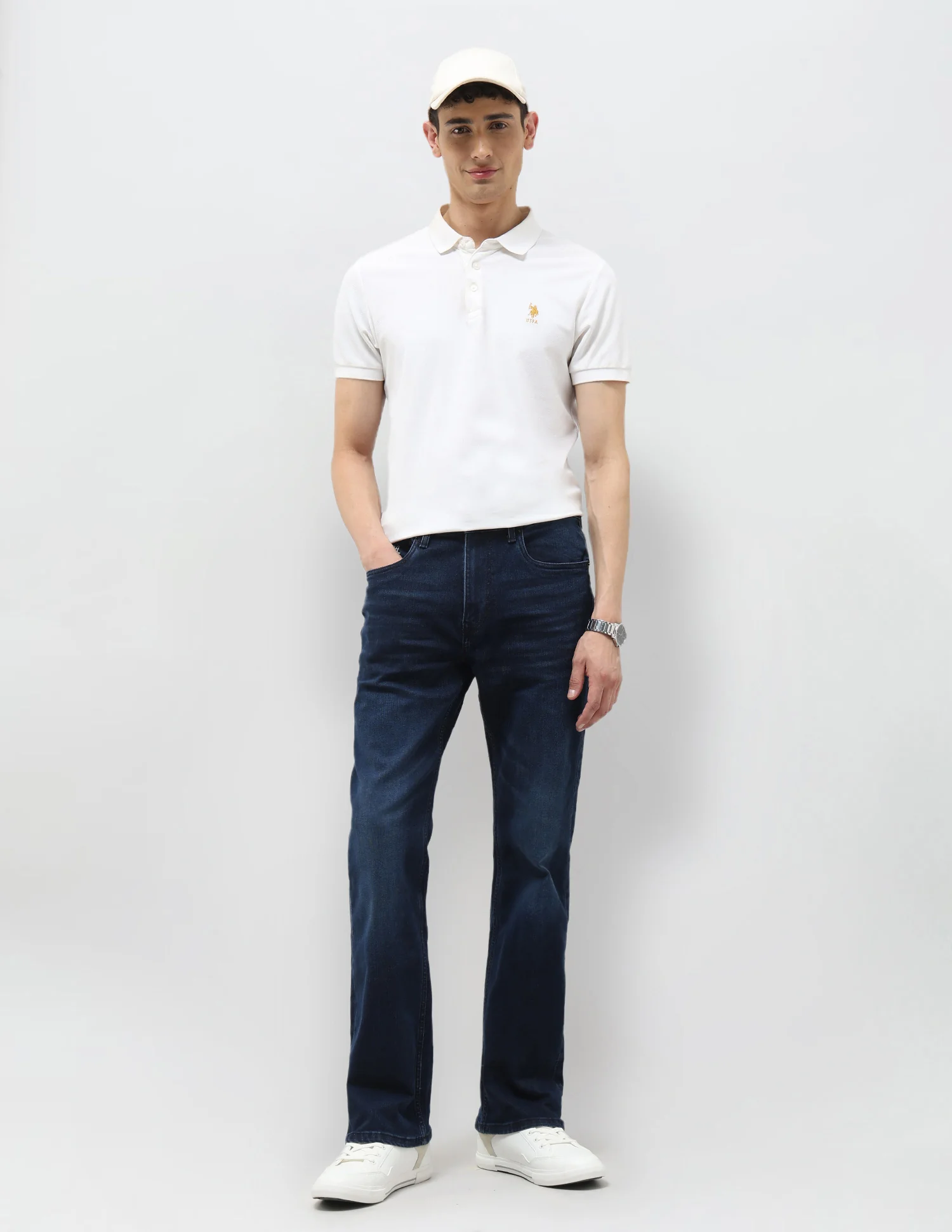 Connor Bootcut Blue Jeans - Image 3