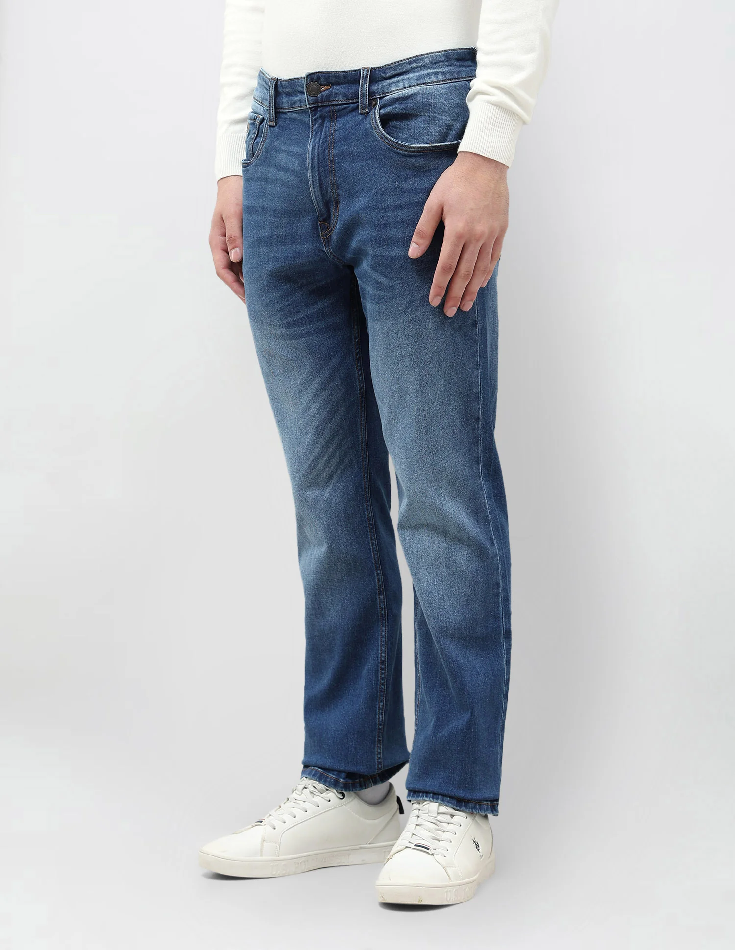 Connor Bootcut Blue Jeans - Image 4