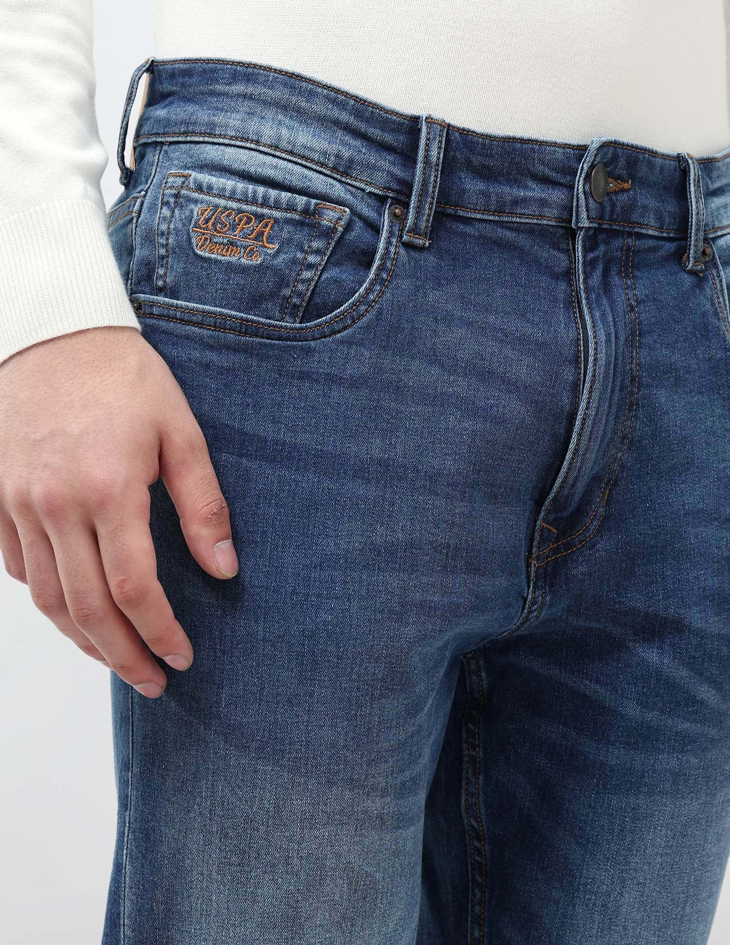 Connor Bootcut Blue Jeans - Image 7