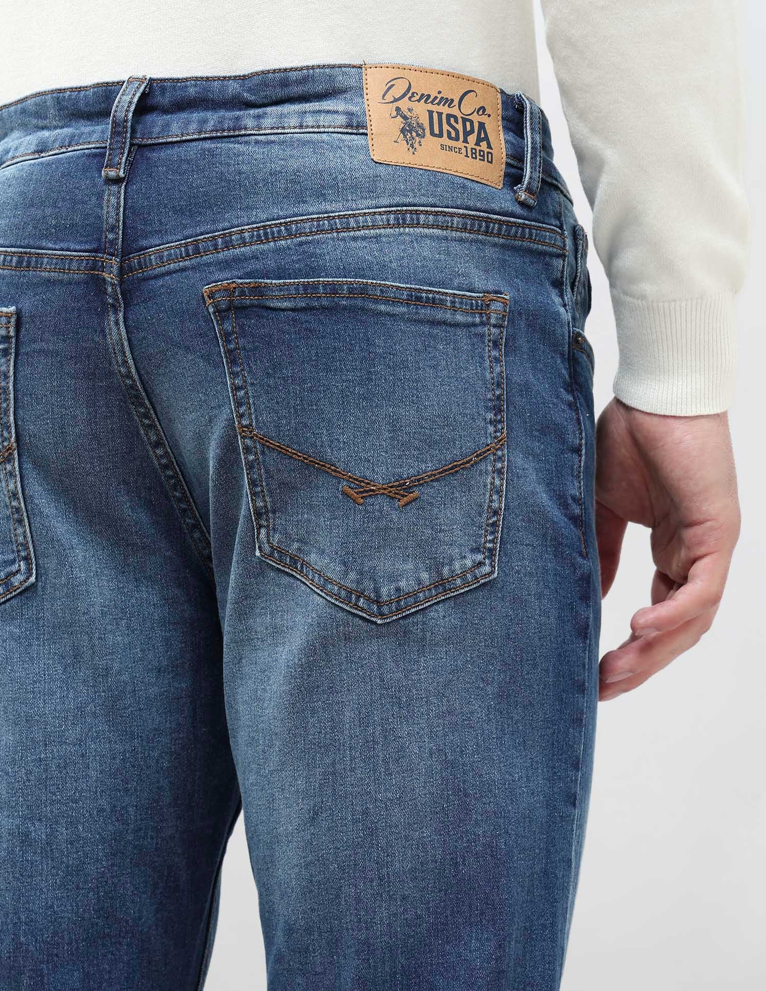 Connor Bootcut Blue Jeans - Image 8
