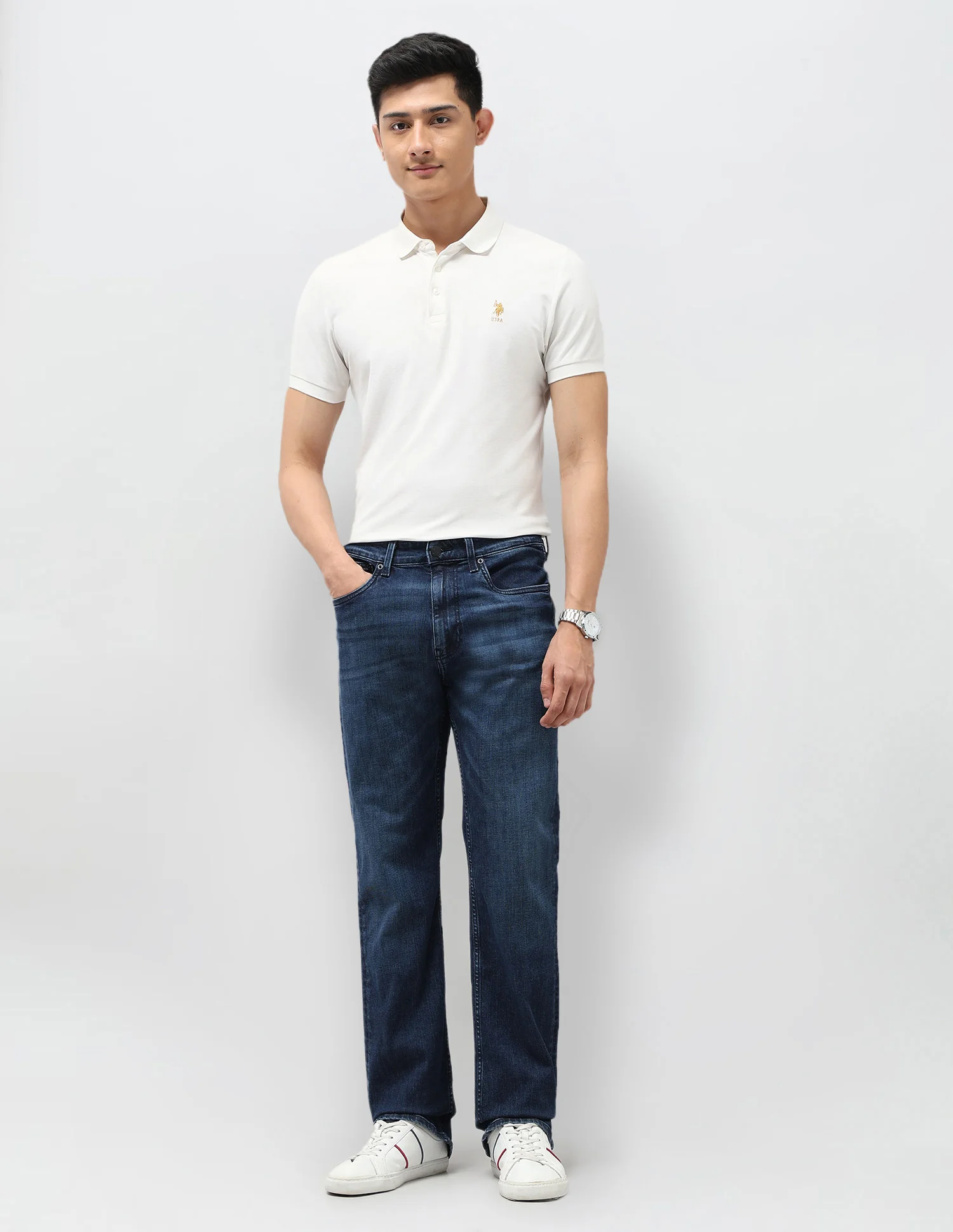 Connor Bootcut Blue Jeans - Image 3