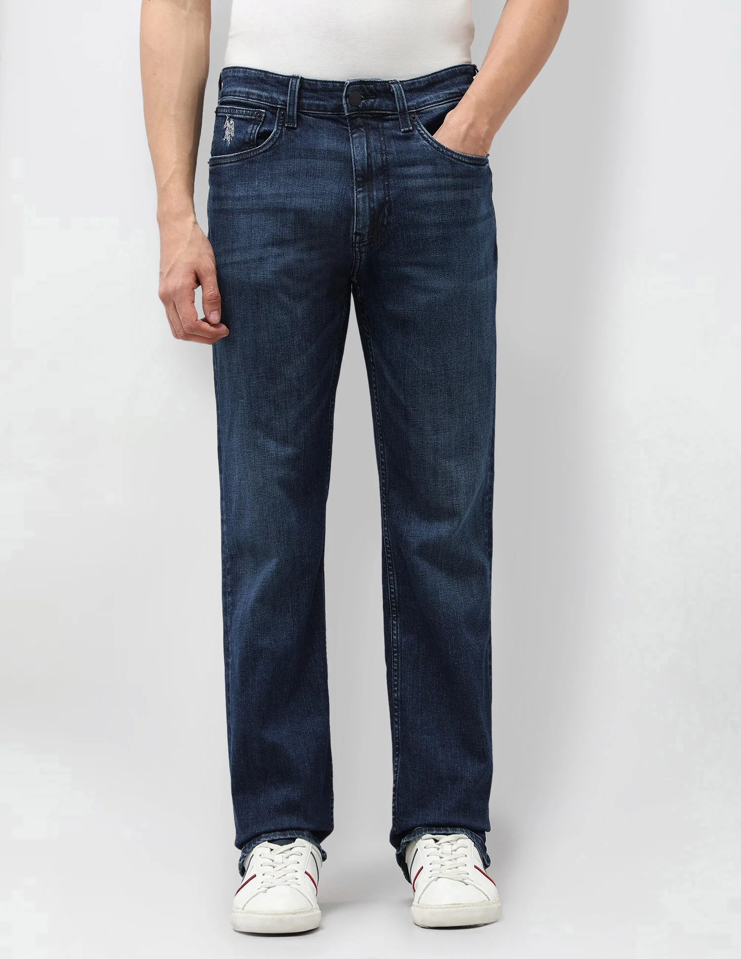 Connor Bootcut Blue Jeans - Image 6