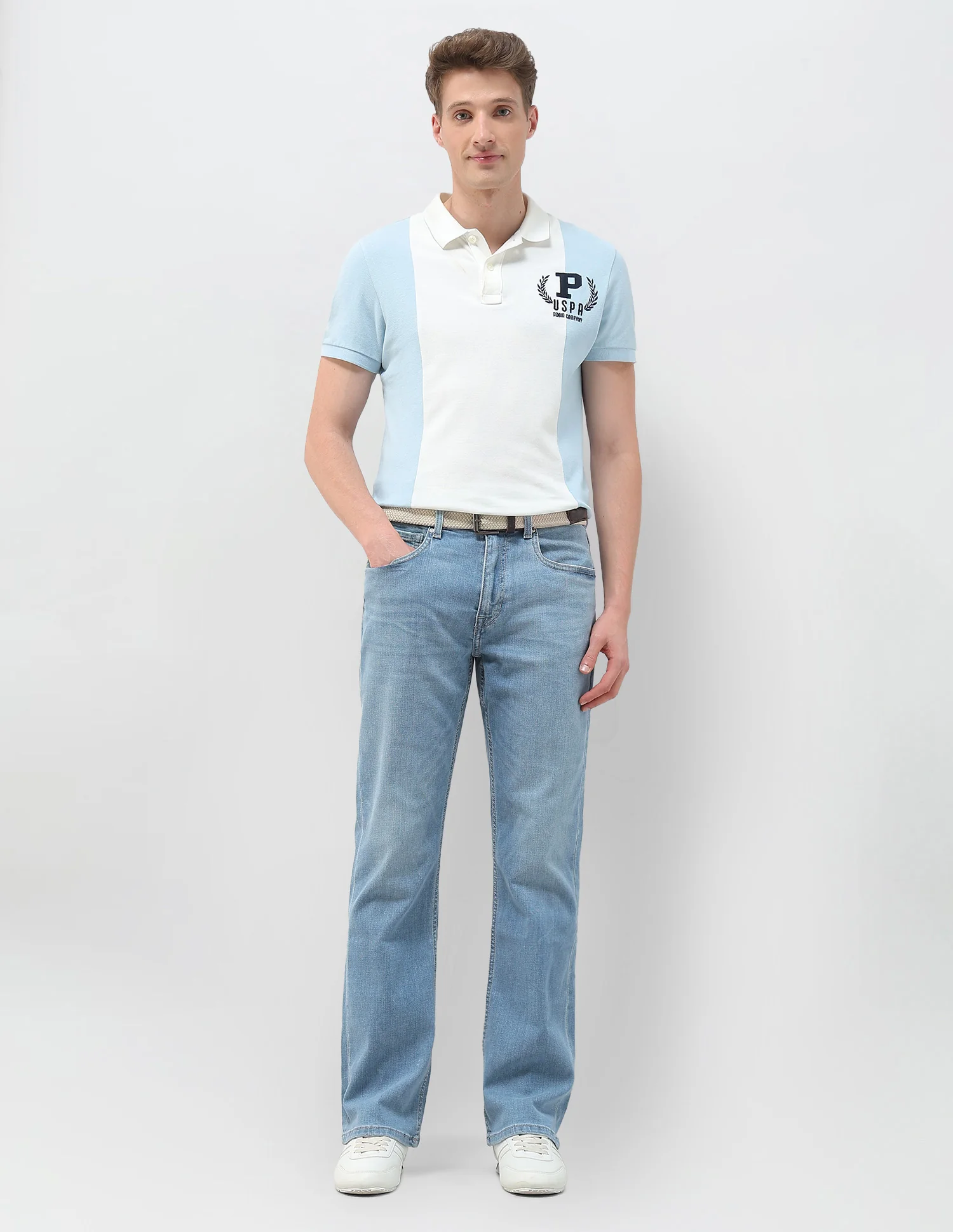 Connor Bootcut Blue Jeans - Image 3