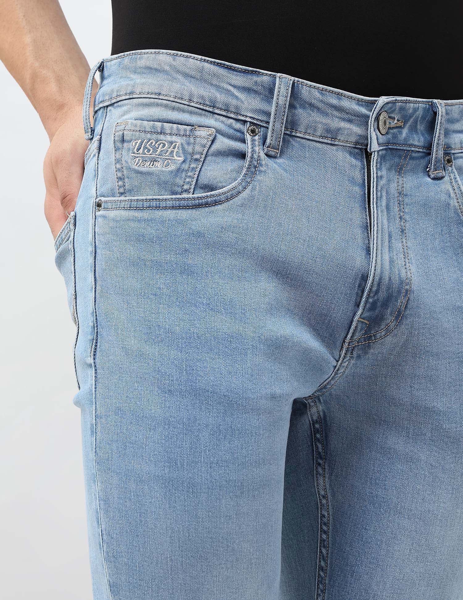 Connor Bootcut Blue Jeans - Image 7