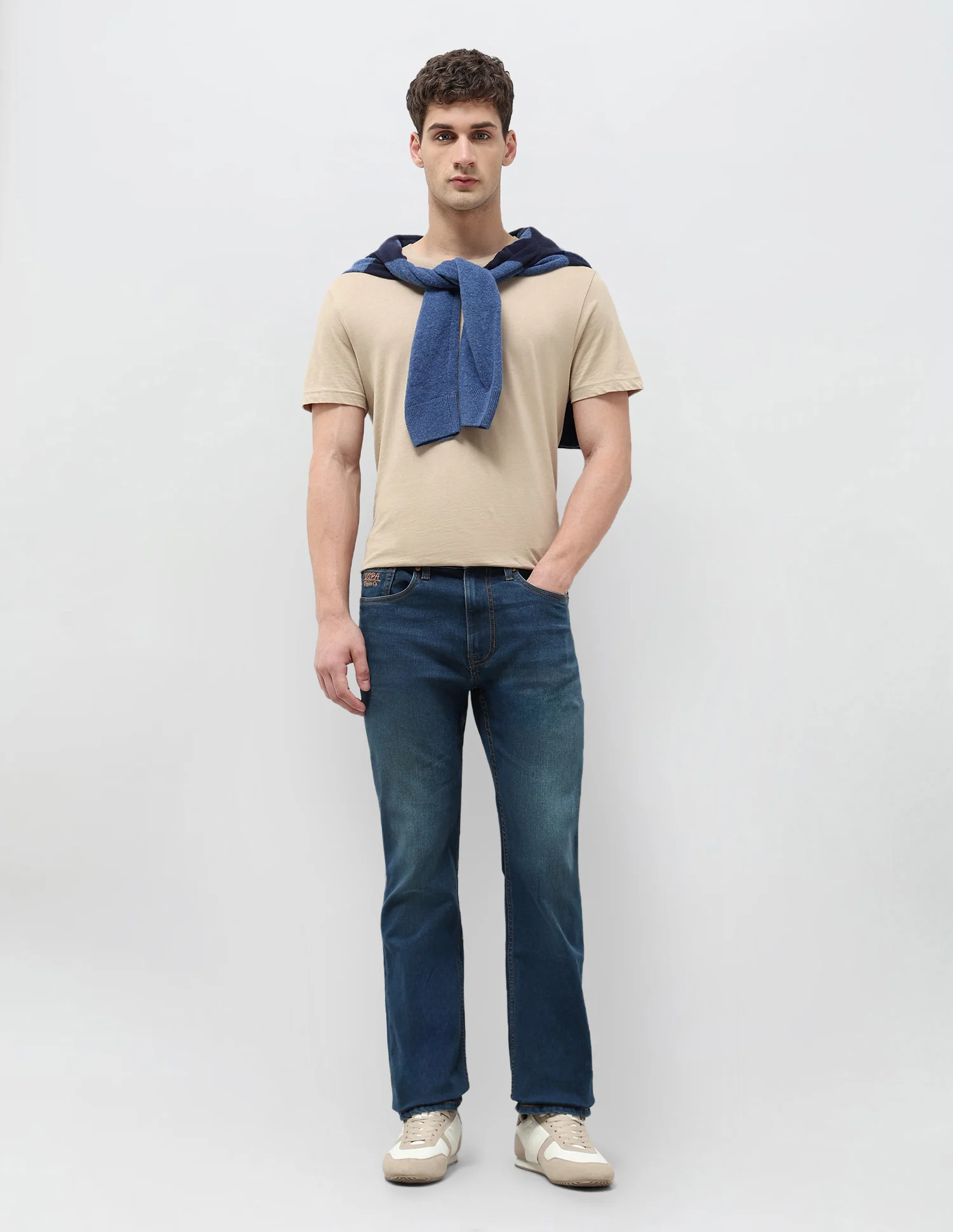 Connor Bootcut Blue Jeans - Image 3