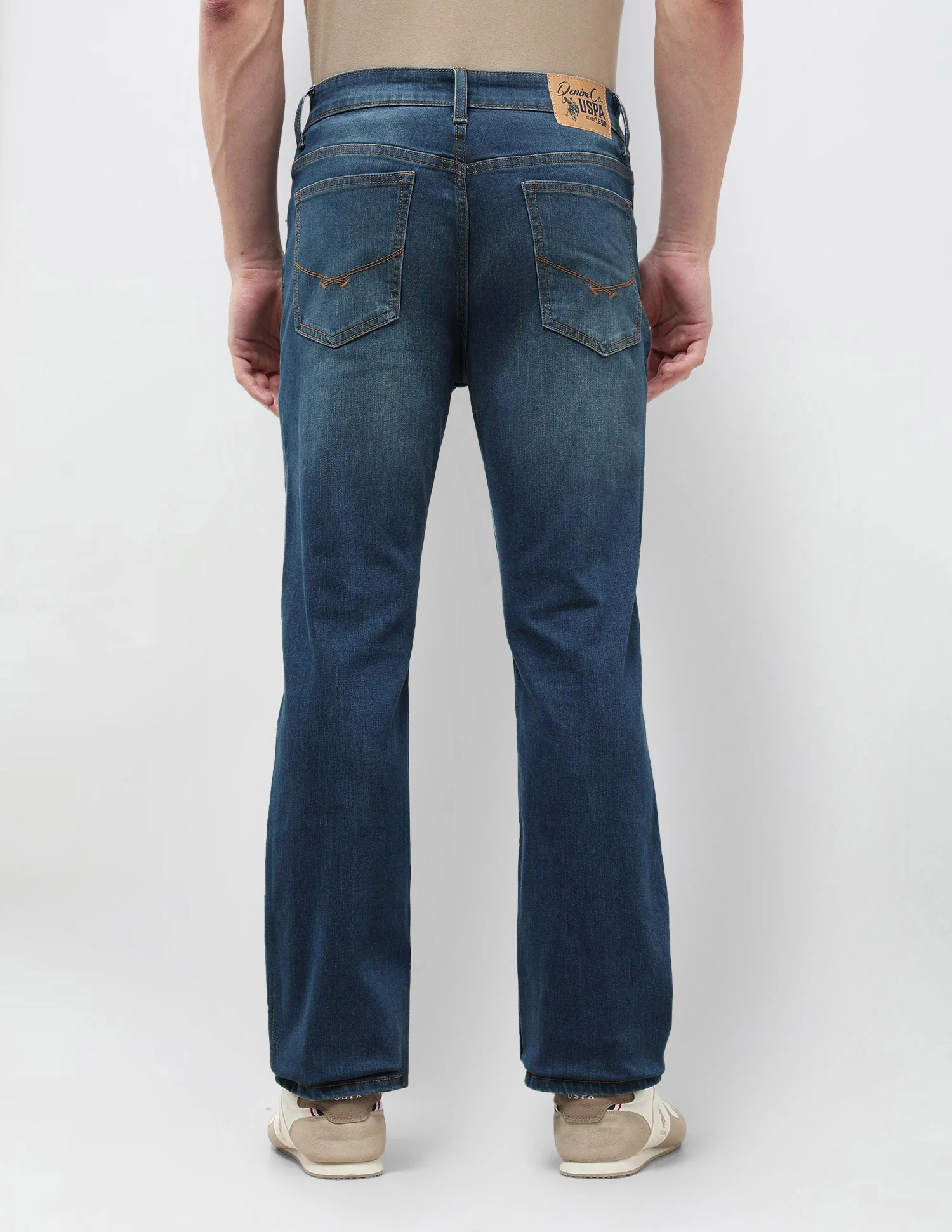 Connor Bootcut Blue Jeans - Image 5