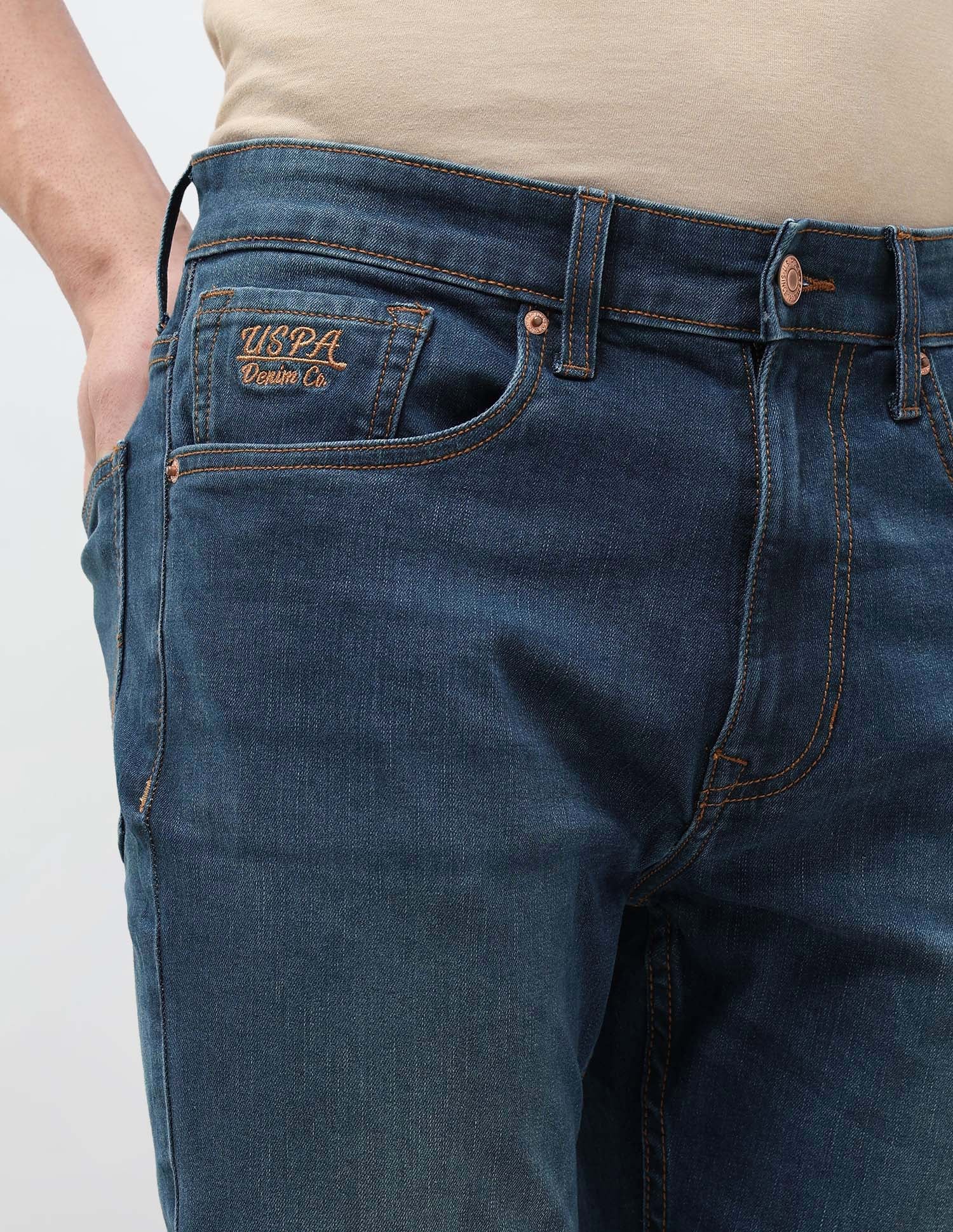 Connor Bootcut Blue Jeans - Image 7