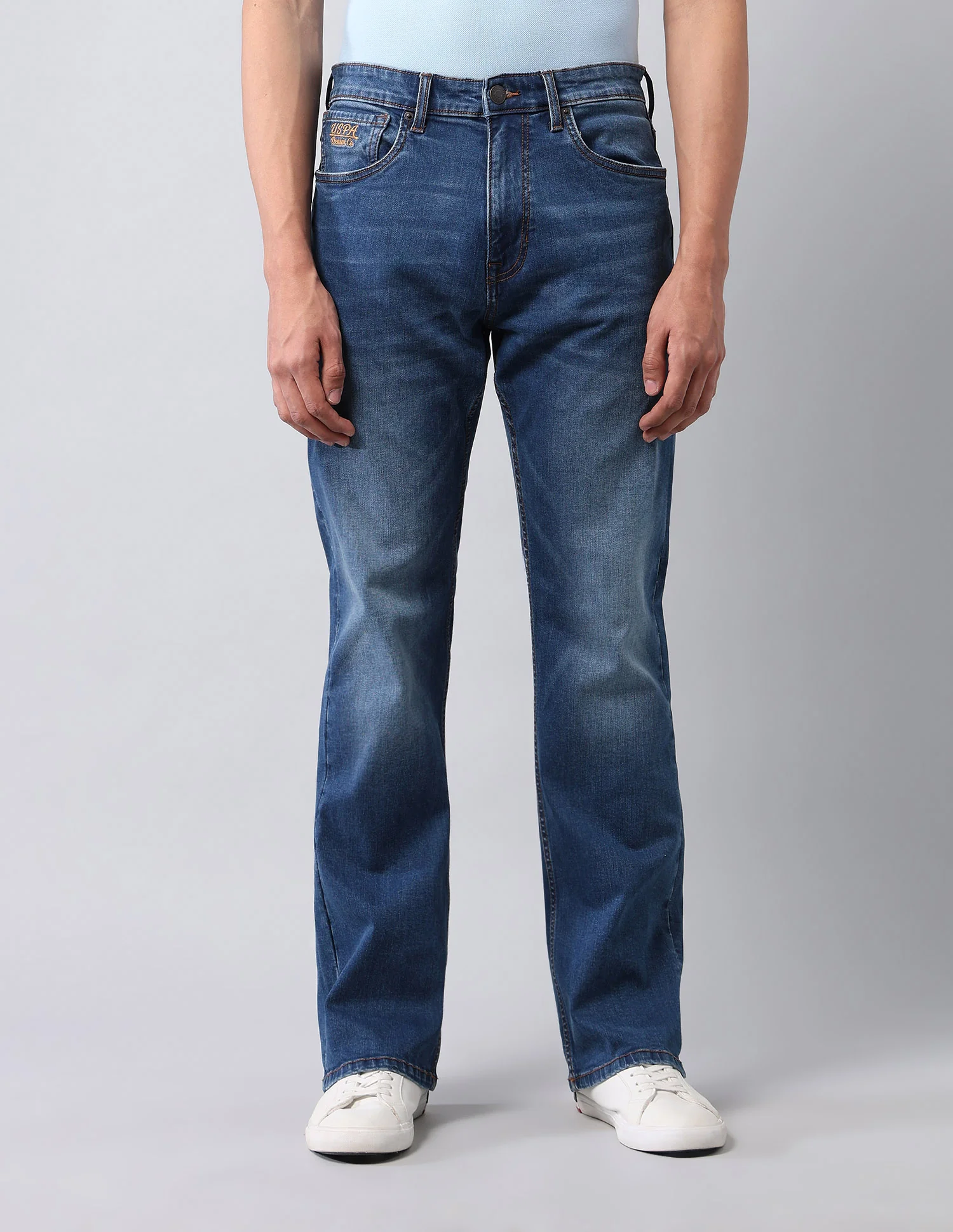 Connor Bootcut Blue Jeans - Image 6