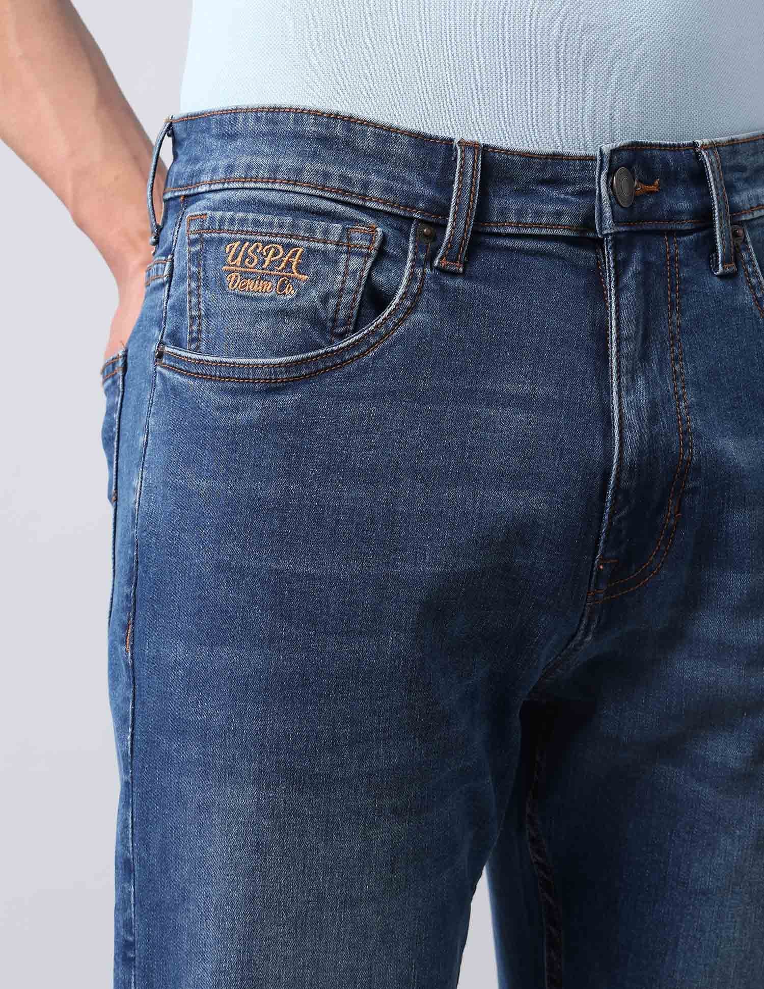 Connor Bootcut Blue Jeans - Image 7