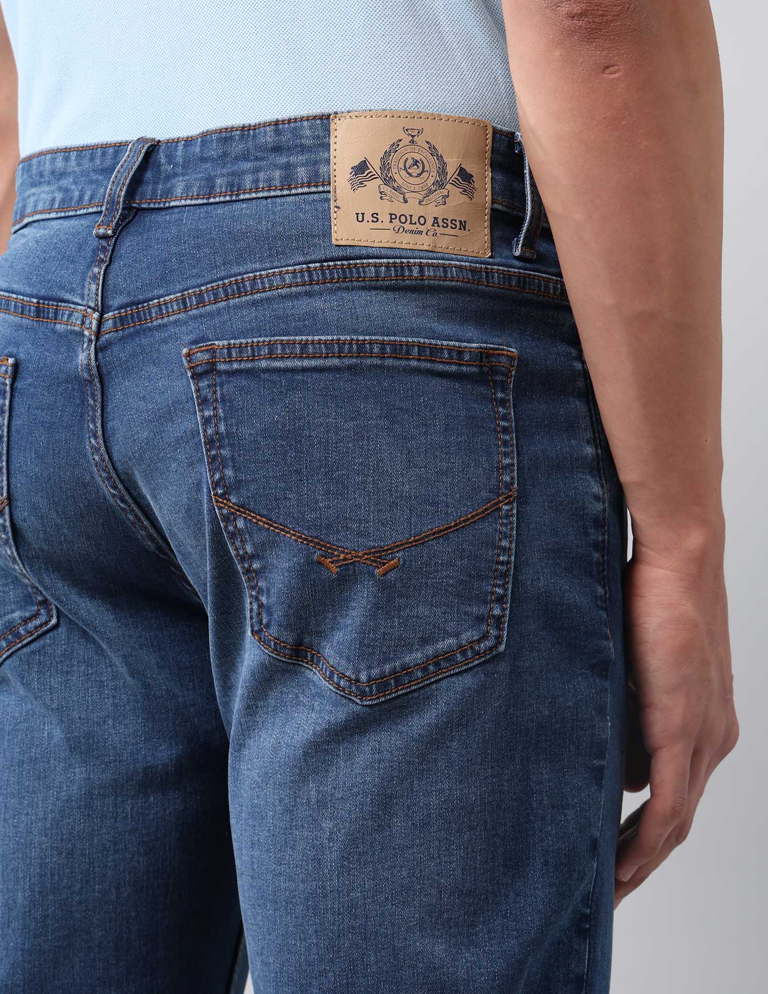 Connor Bootcut Blue Jeans - Image 8