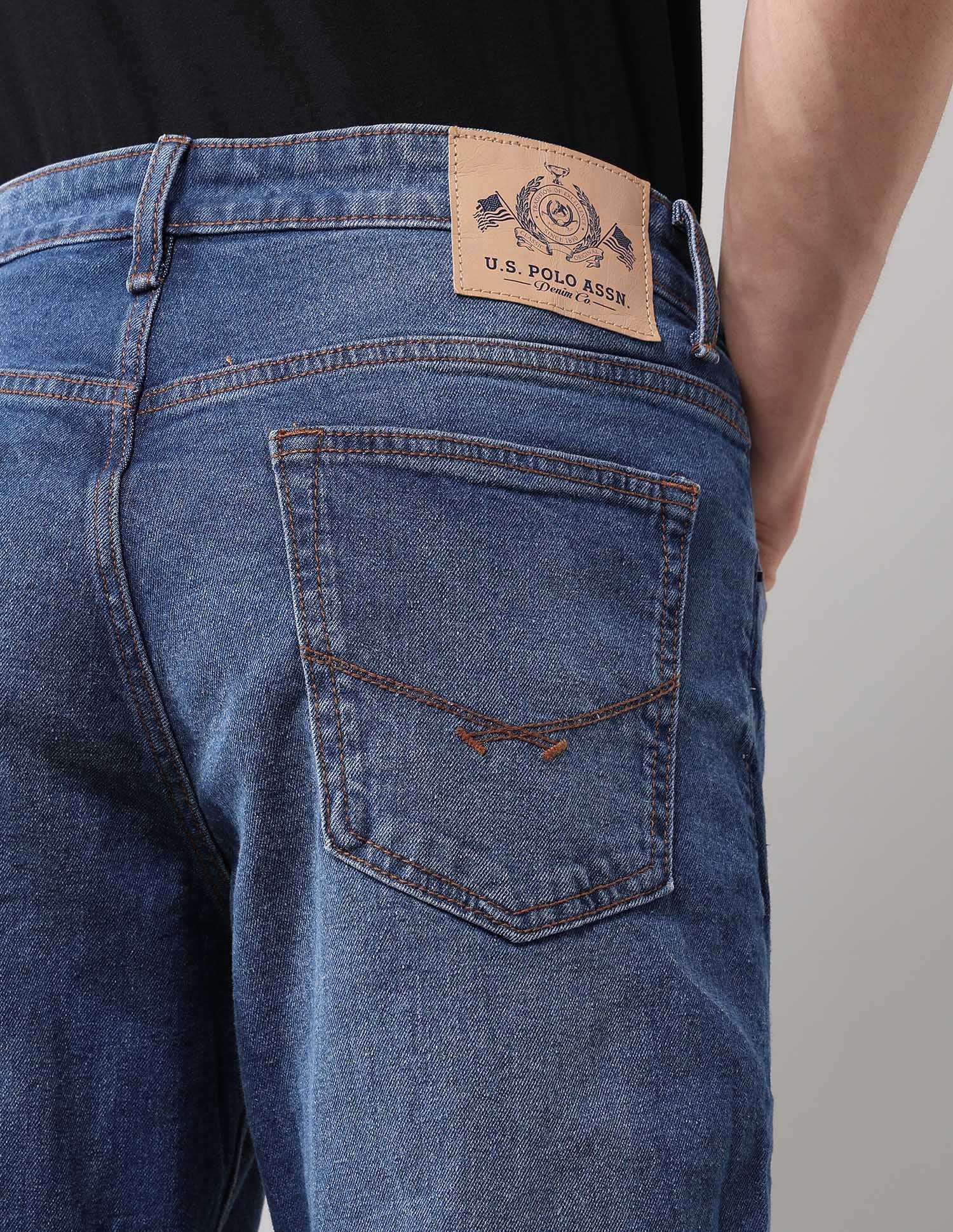 Connor Bootcut Blue Jeans - Image 8