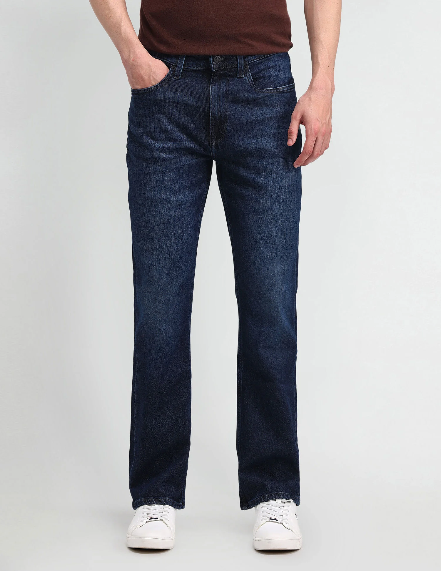 Connor Bootcut Blue Jeans