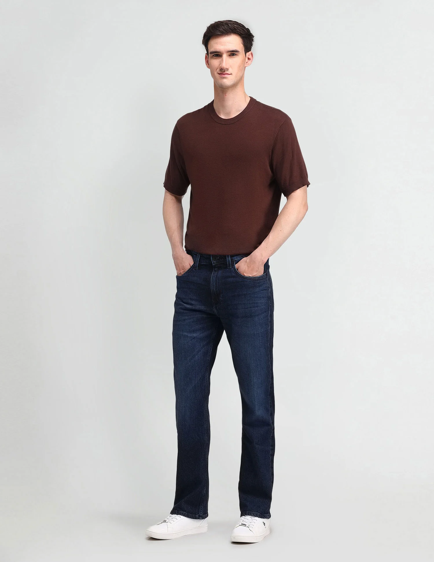 Connor Bootcut Blue Jeans - Image 3