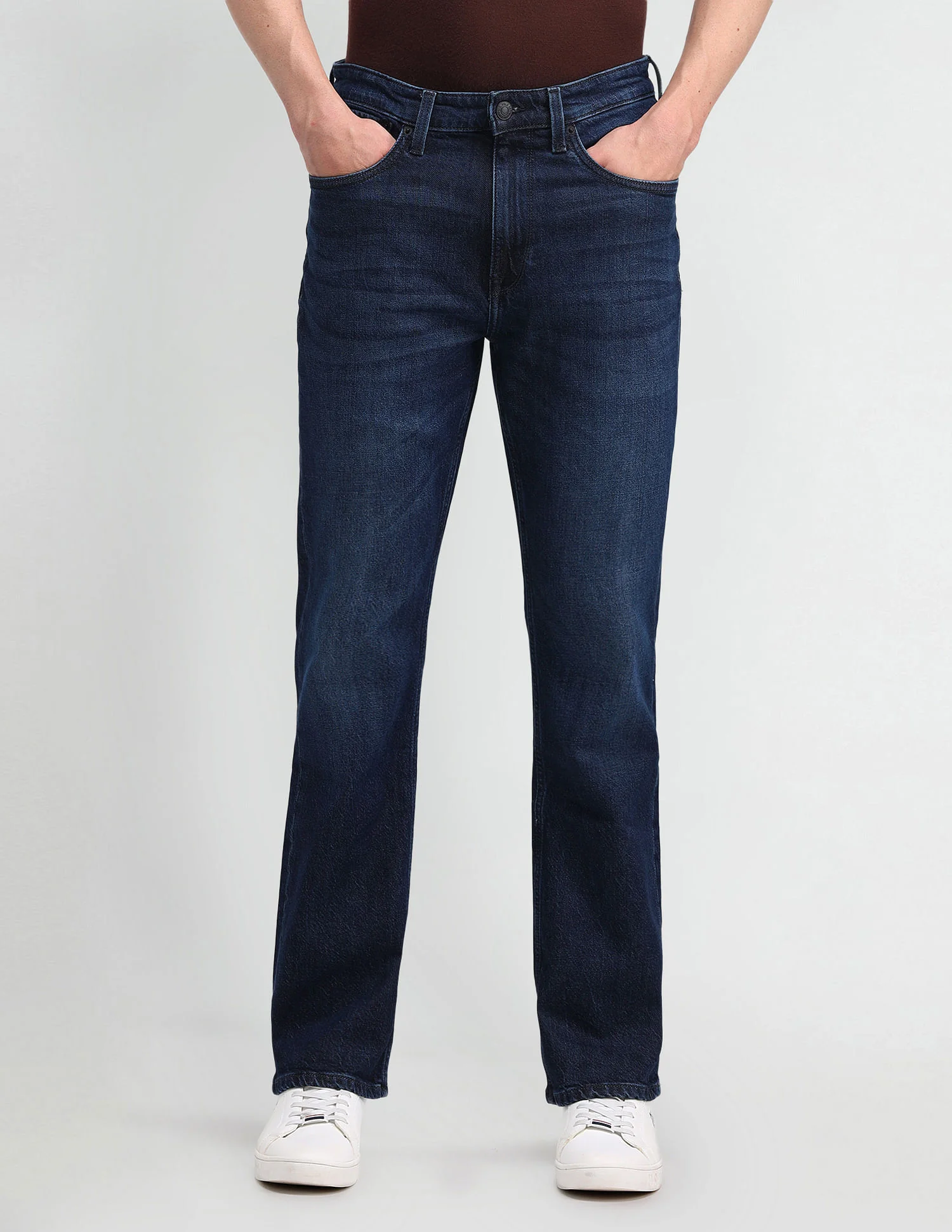 Connor Bootcut Blue Jeans - Image 6