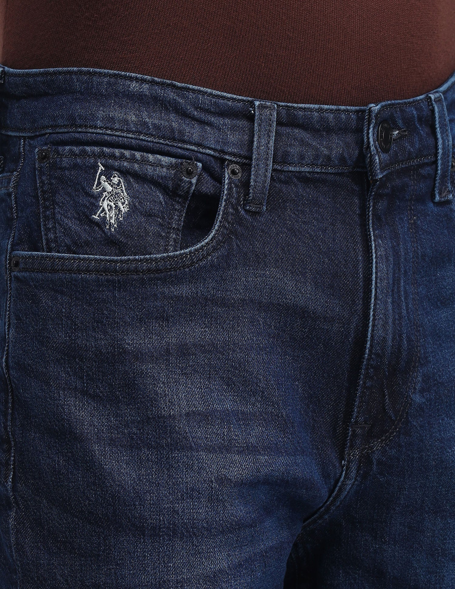 Connor Bootcut Blue Jeans - Image 7