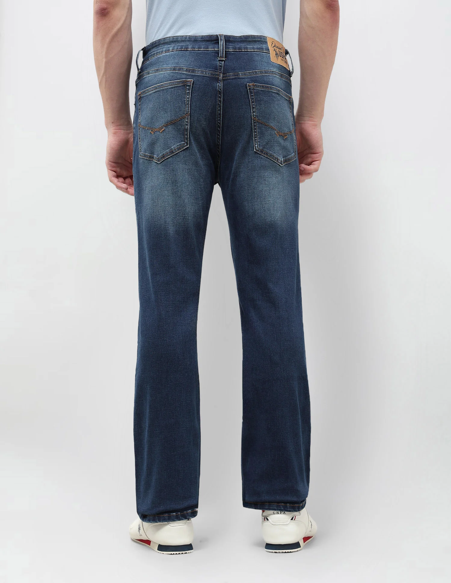 Connor Bootcut Blue Jeans - Image 5