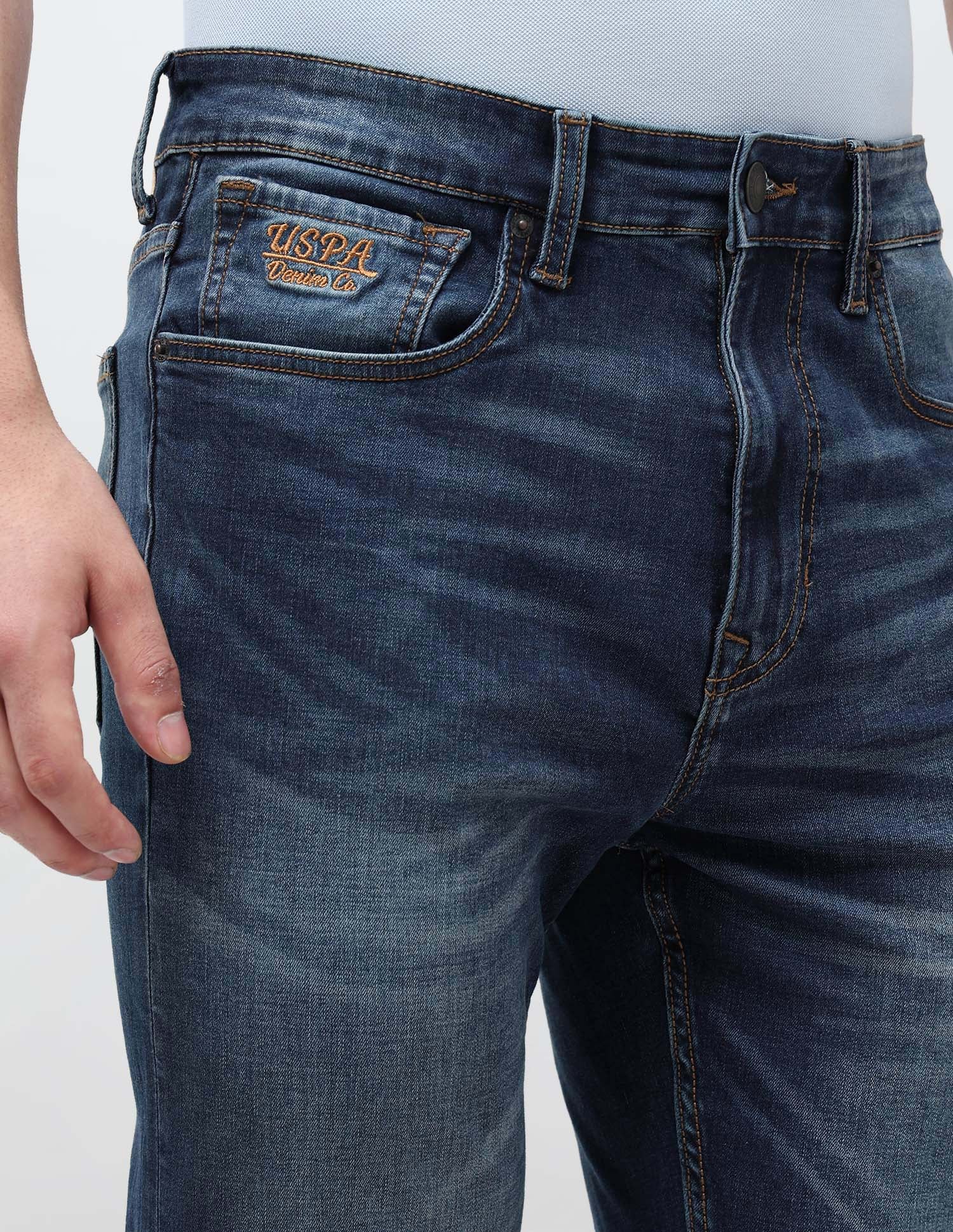 Connor Bootcut Blue Jeans - Image 7