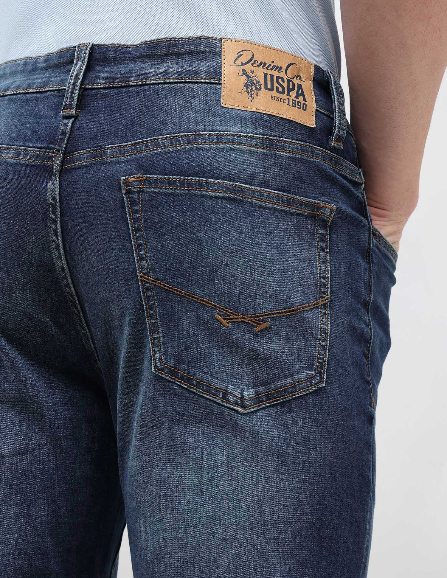 Connor Bootcut Blue Jeans - Image 8