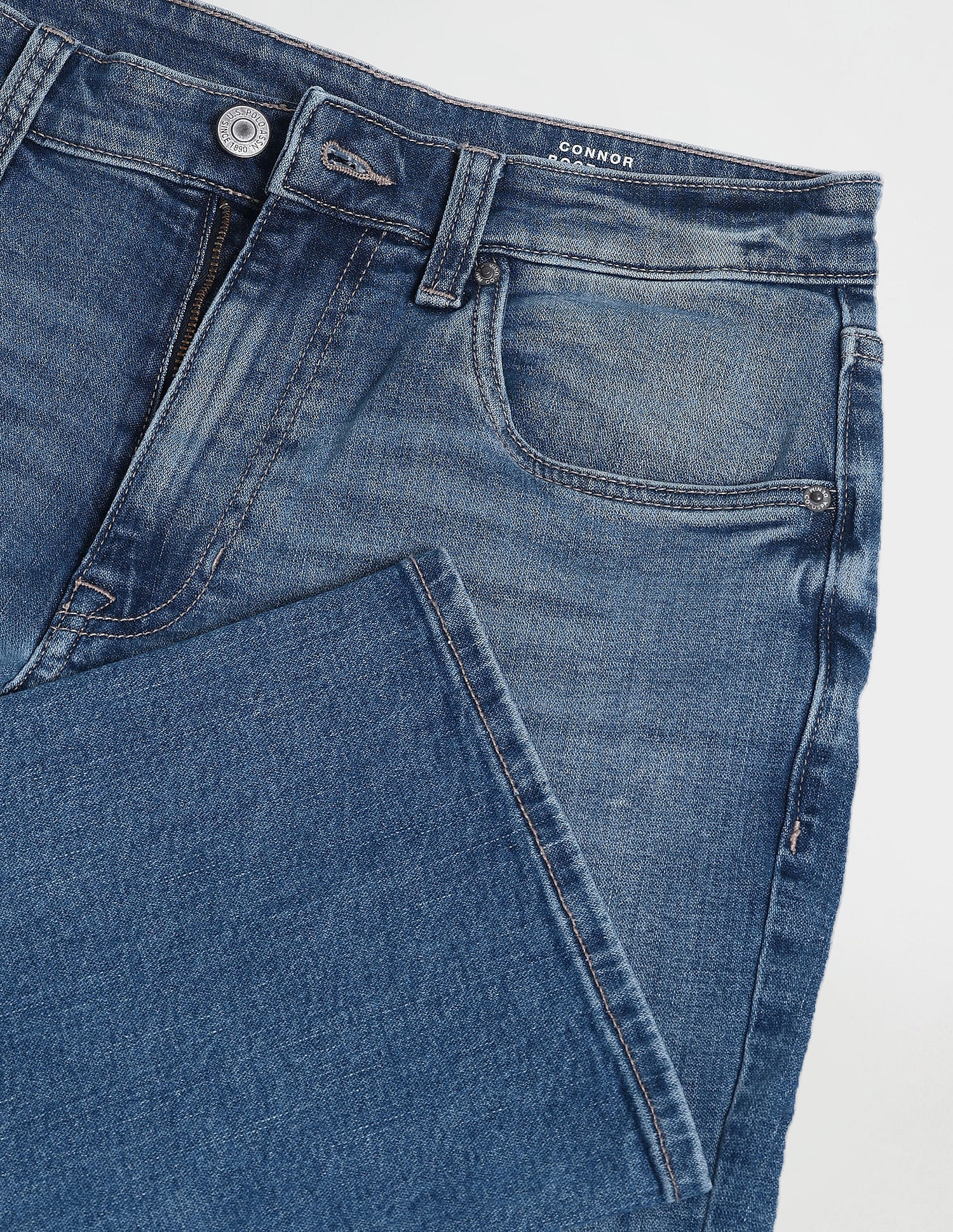 Connor Bootcut Blue Jeans - Image 2