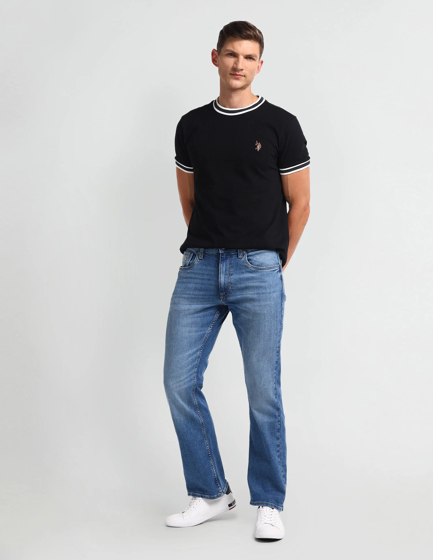 Connor Bootcut Blue Jeans - Image 3