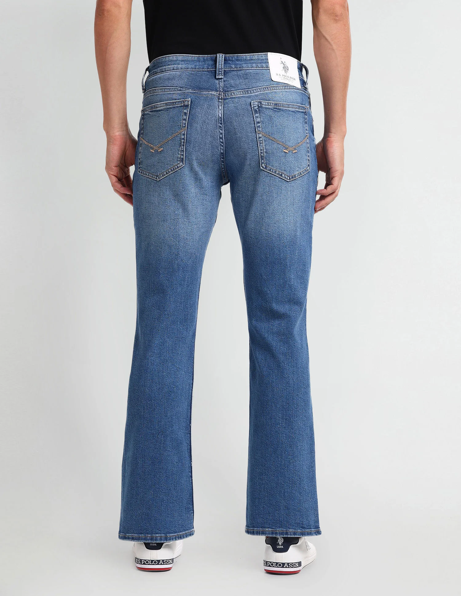 Connor Bootcut Blue Jeans - Image 5