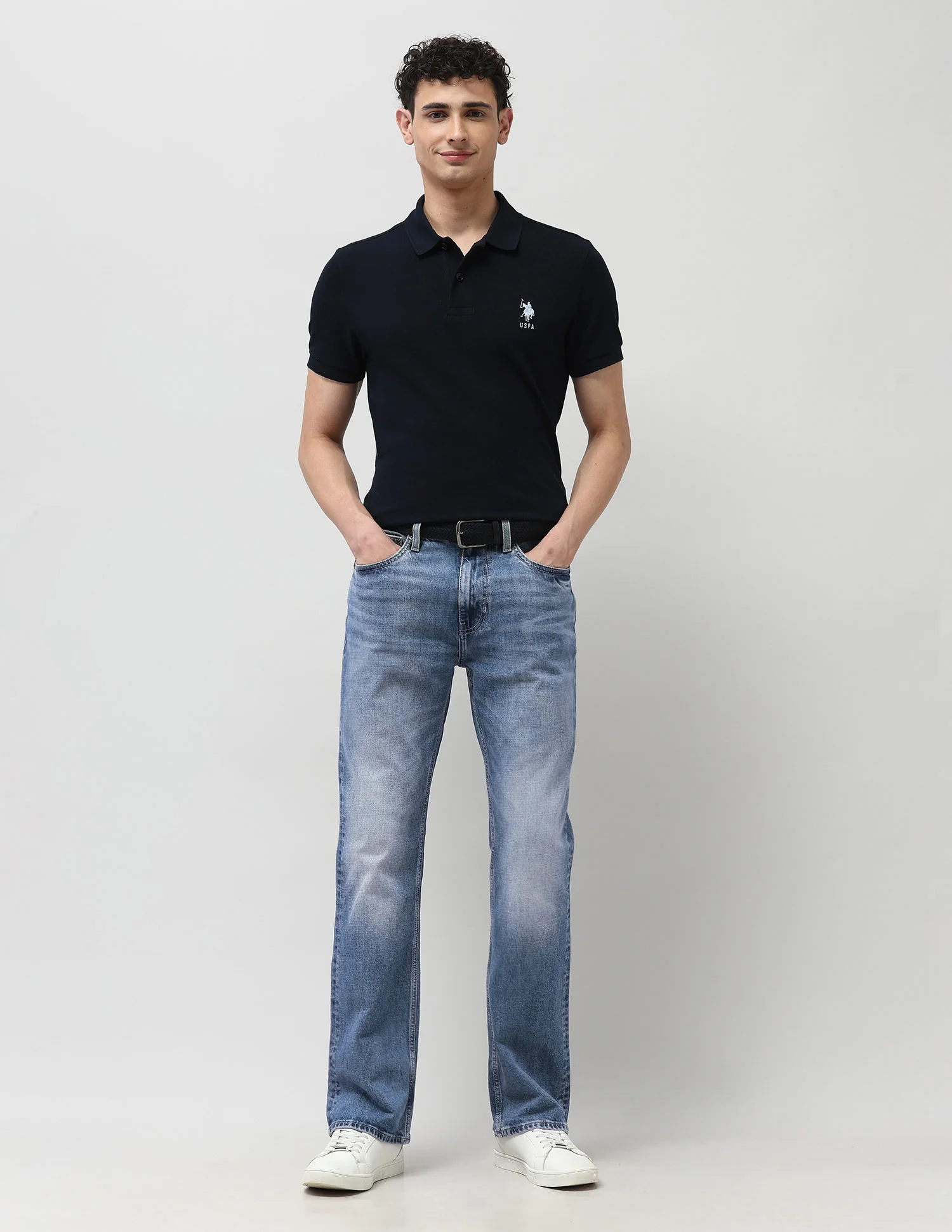 Connor Bootcut Blue Jeans - Image 3