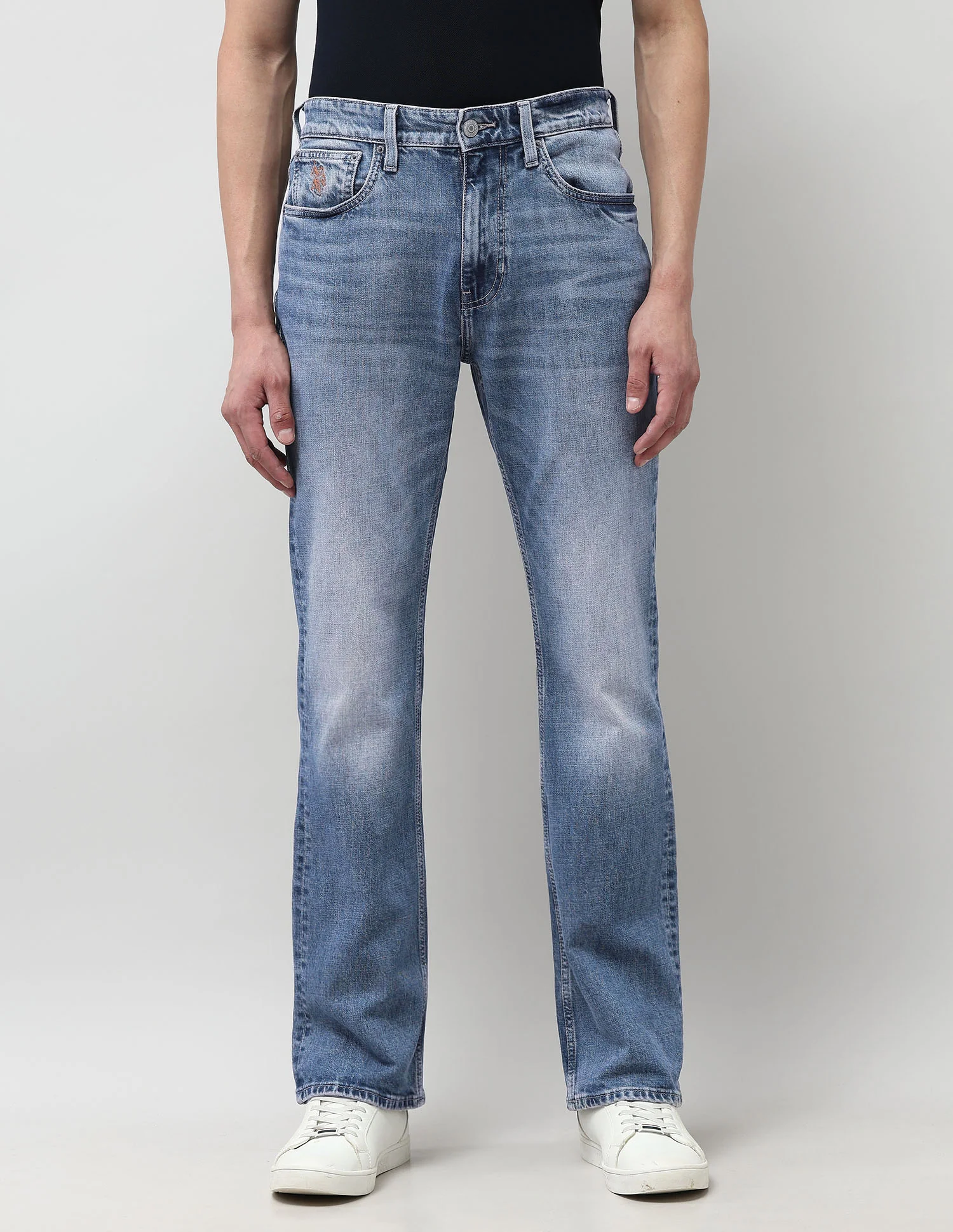 Connor Bootcut Blue Jeans - Image 6