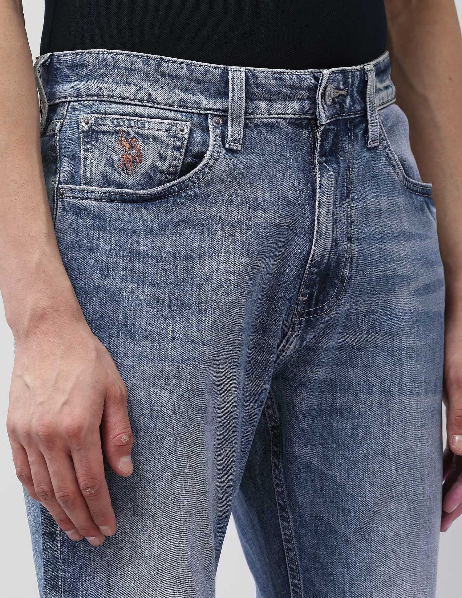 Connor Bootcut Blue Jeans - Image 7