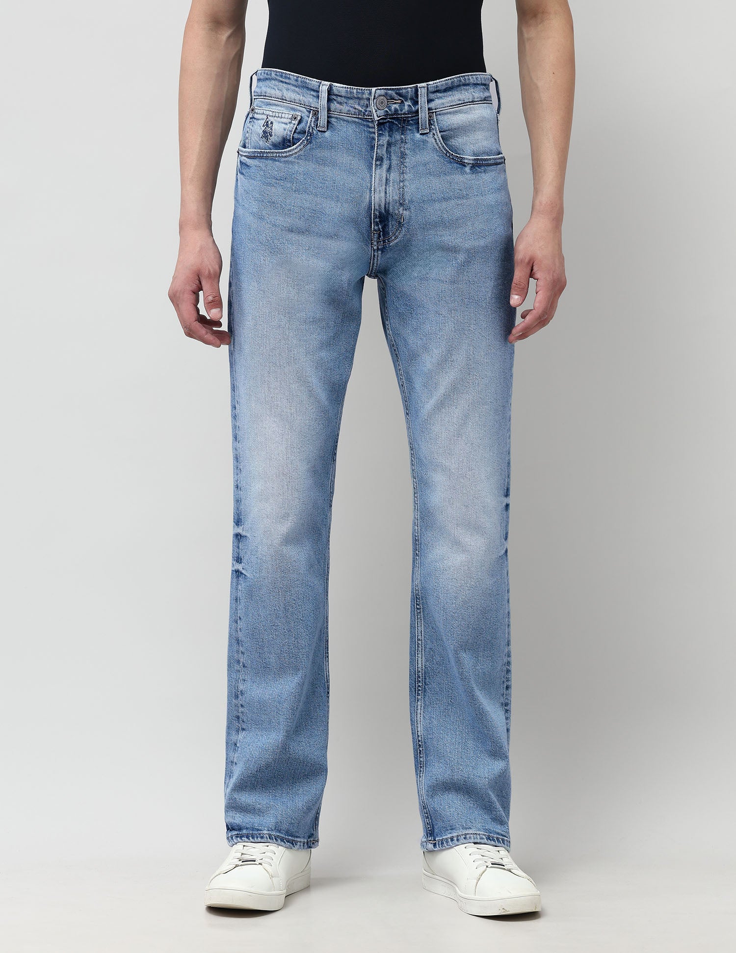 Connor Bootcut Blue Jeans - Image 6