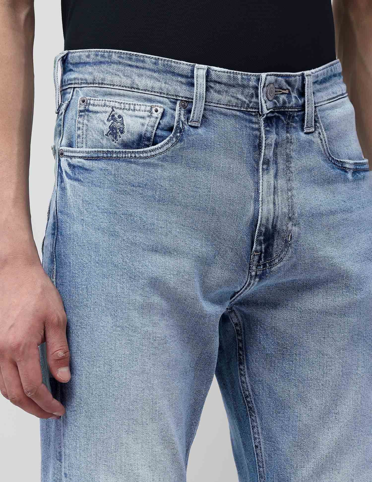 Connor Bootcut Blue Jeans - Image 7