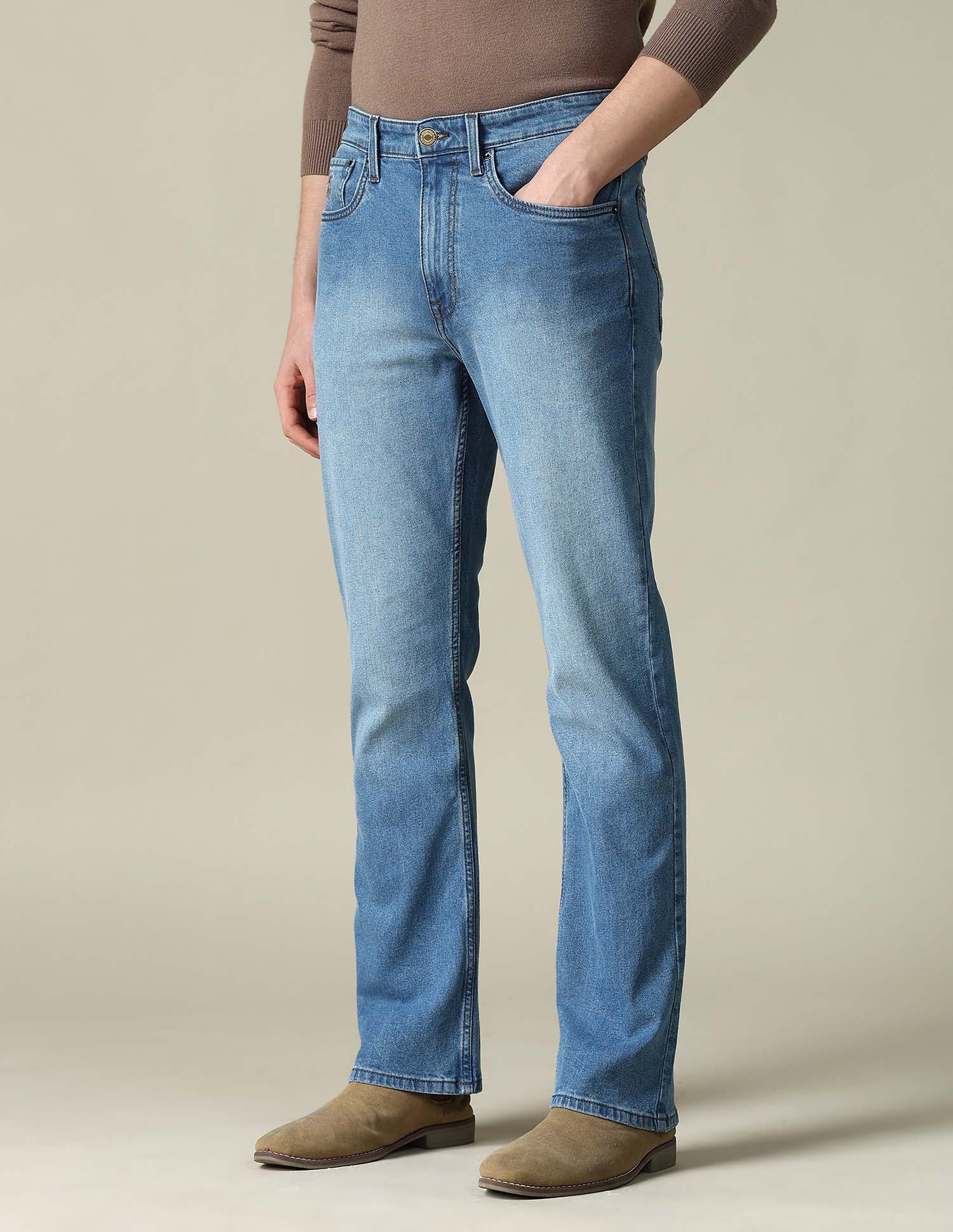 Connor Bootcut Blue Jeans - Image 4