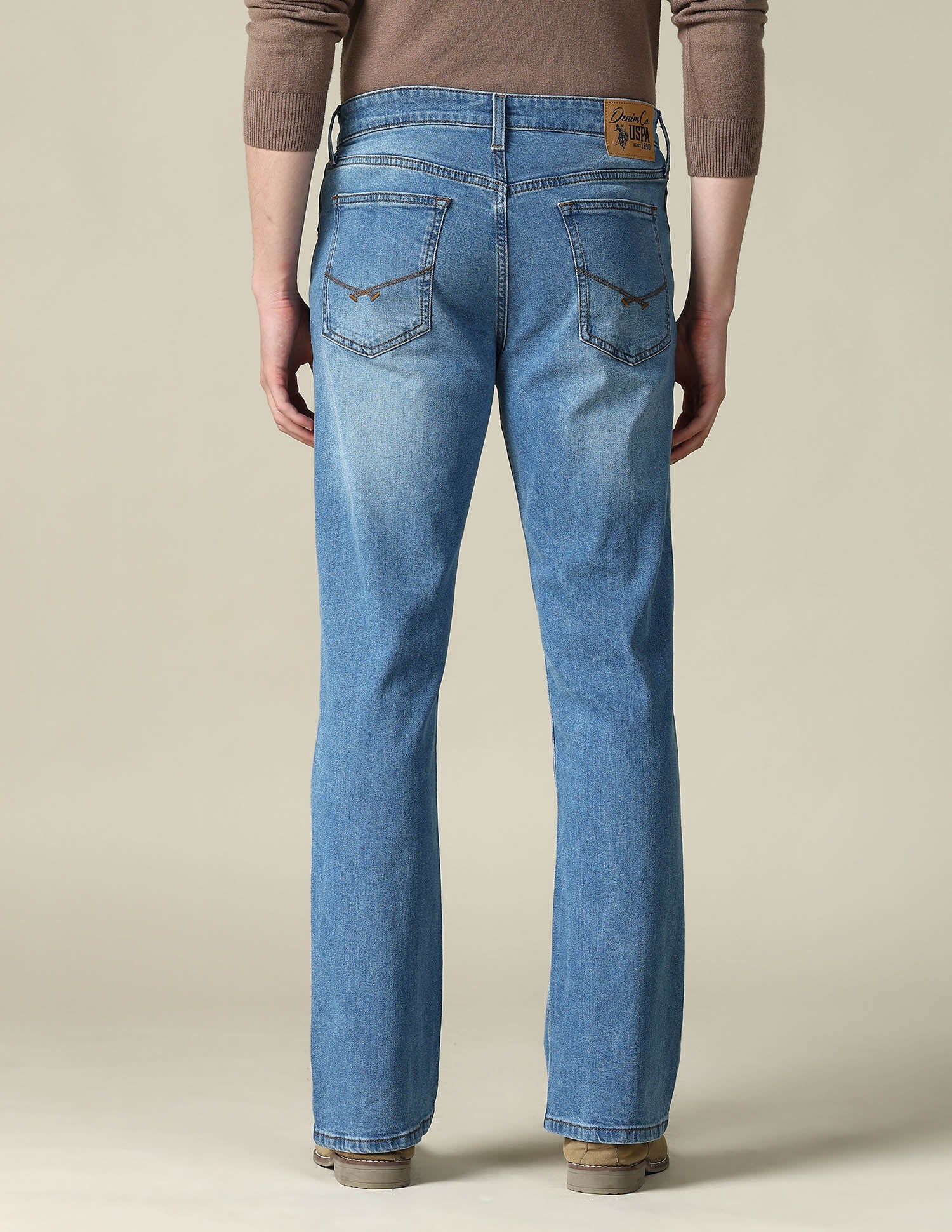 Connor Bootcut Blue Jeans - Image 5