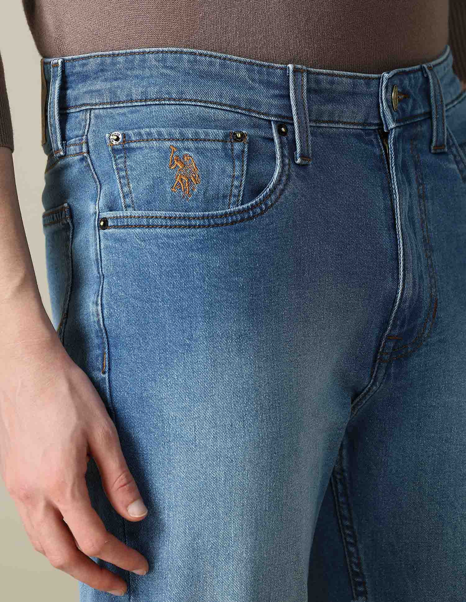 Connor Bootcut Blue Jeans - Image 8