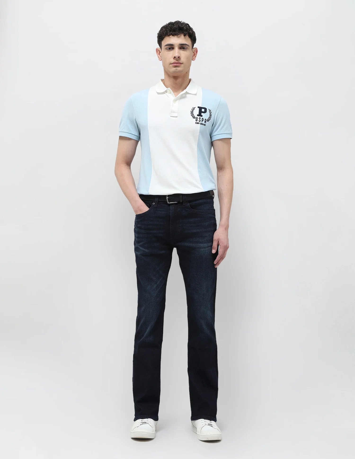 Connor Bootcut Blue Jeans - Image 3