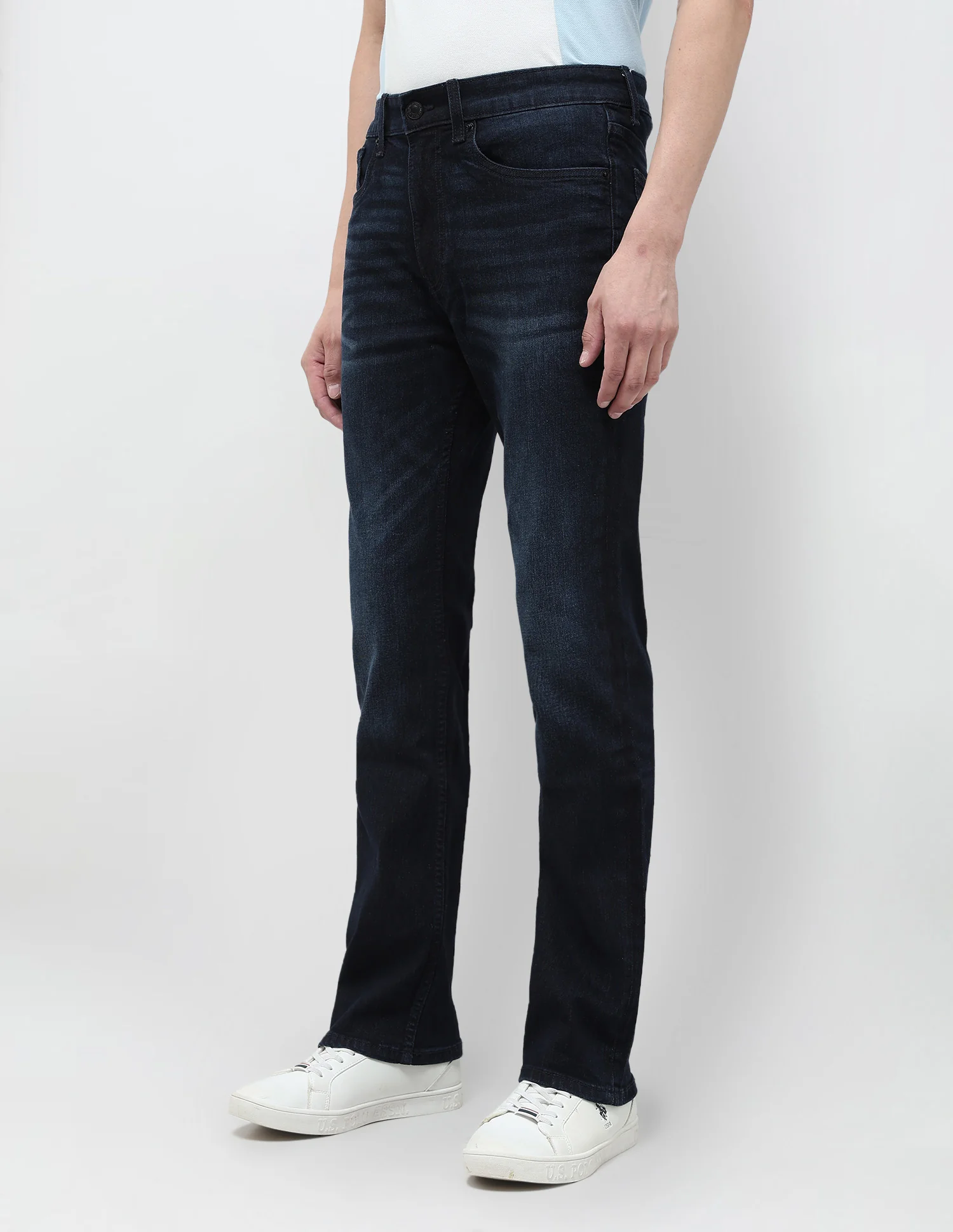 Connor Bootcut Blue Jeans - Image 4