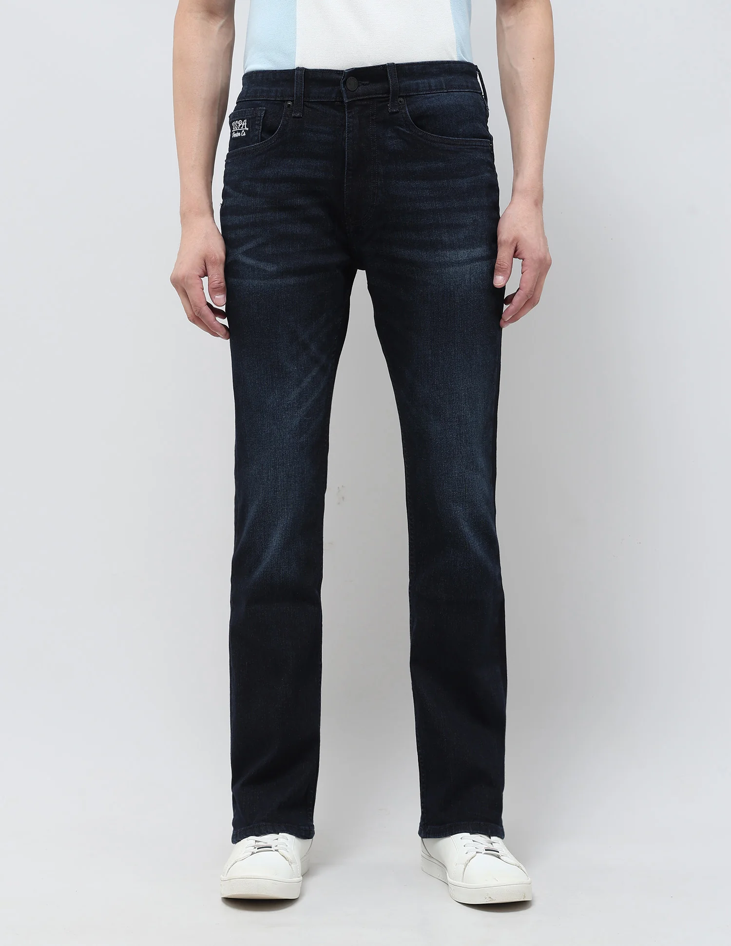 Connor Bootcut Blue Jeans - Image 6
