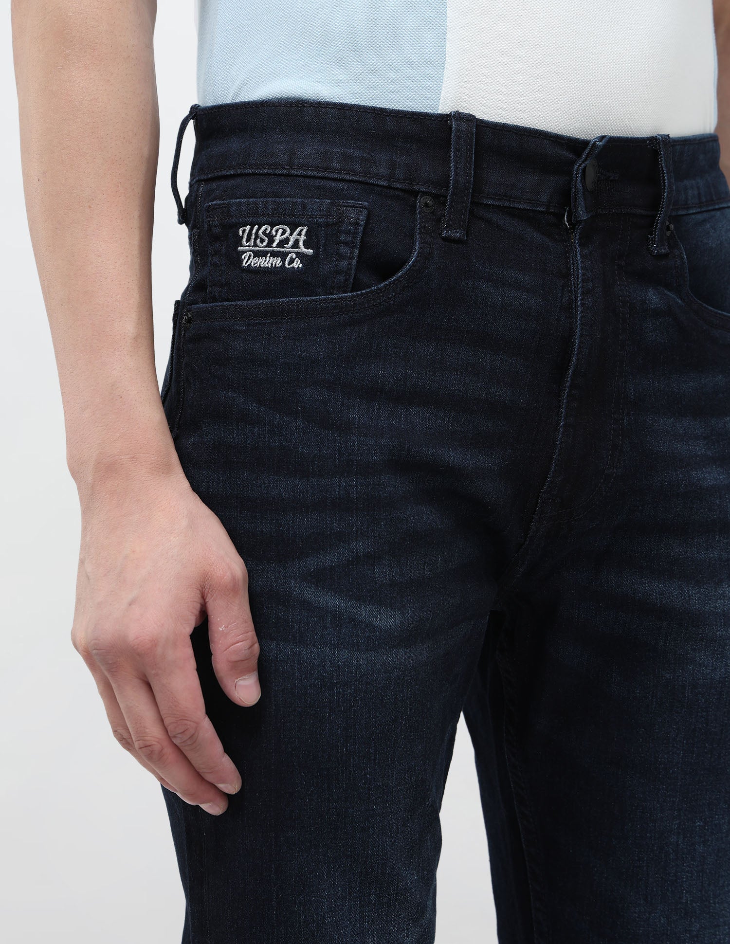 Connor Bootcut Blue Jeans - Image 7