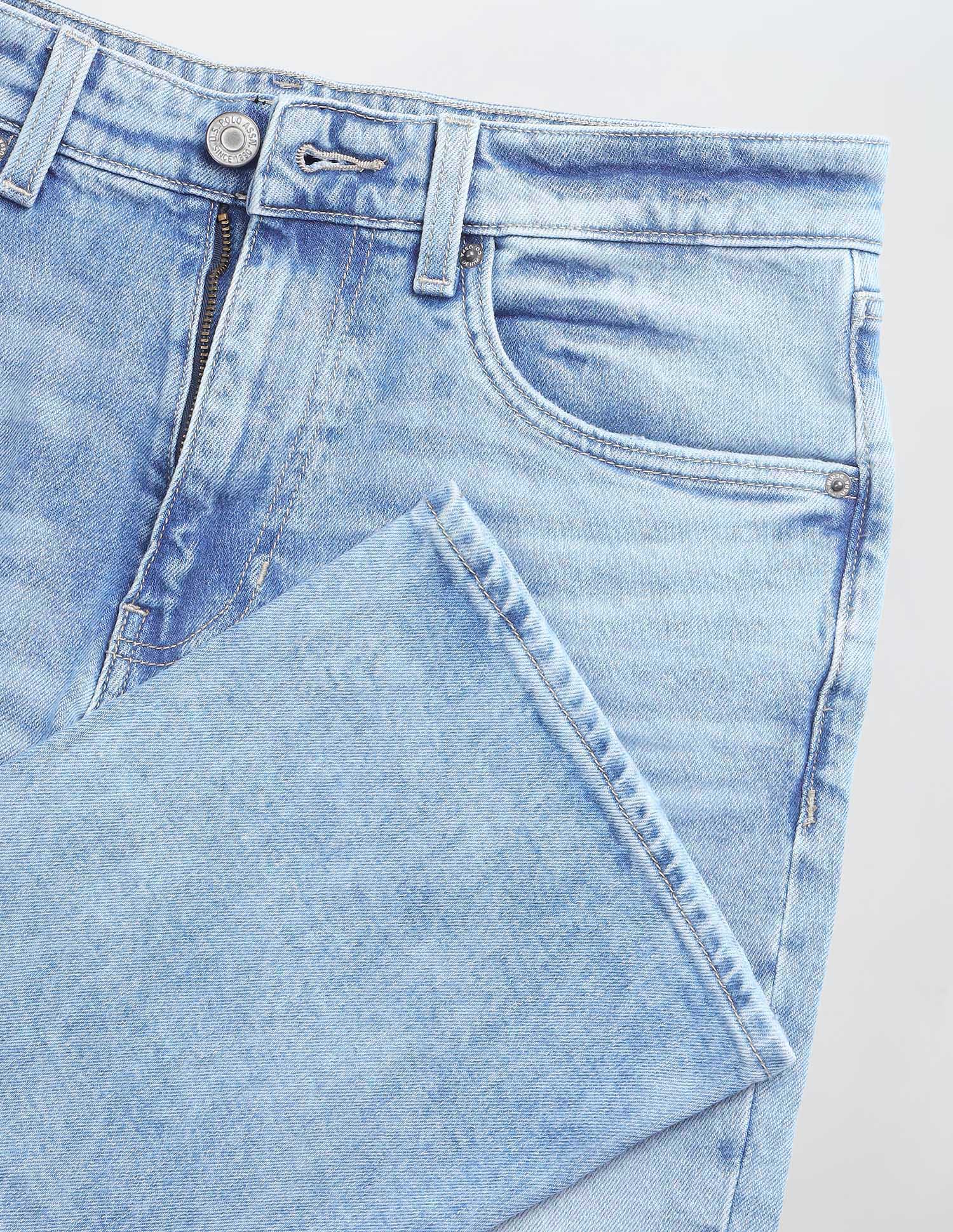 Connor Bootcut Fit Blue Jeans - Image 2