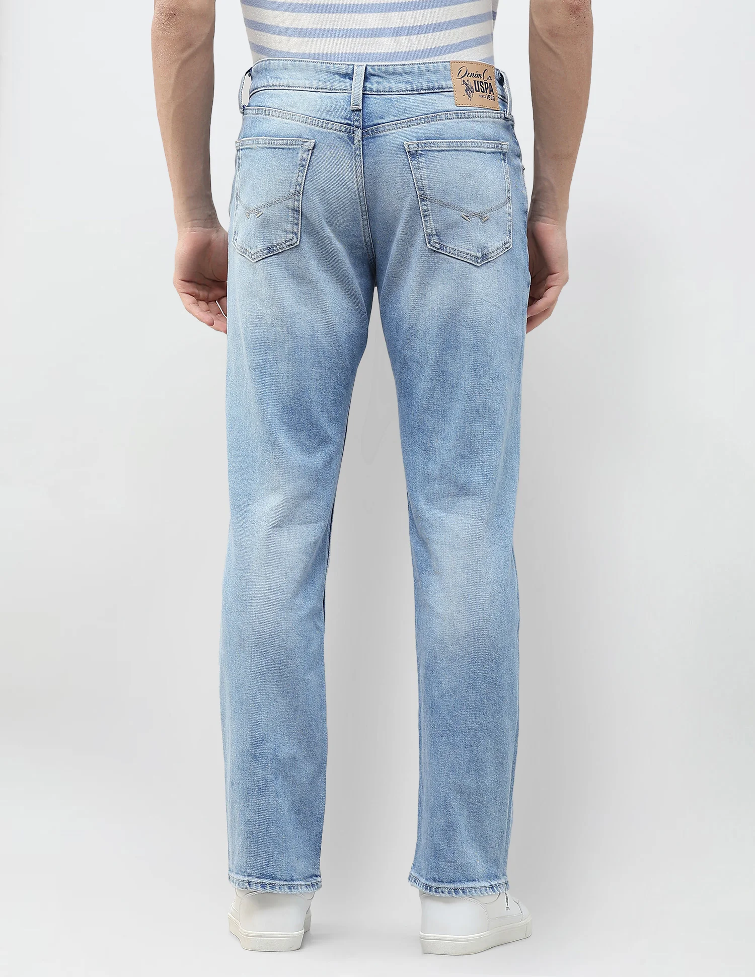Connor Bootcut Fit Blue Jeans - Image 5