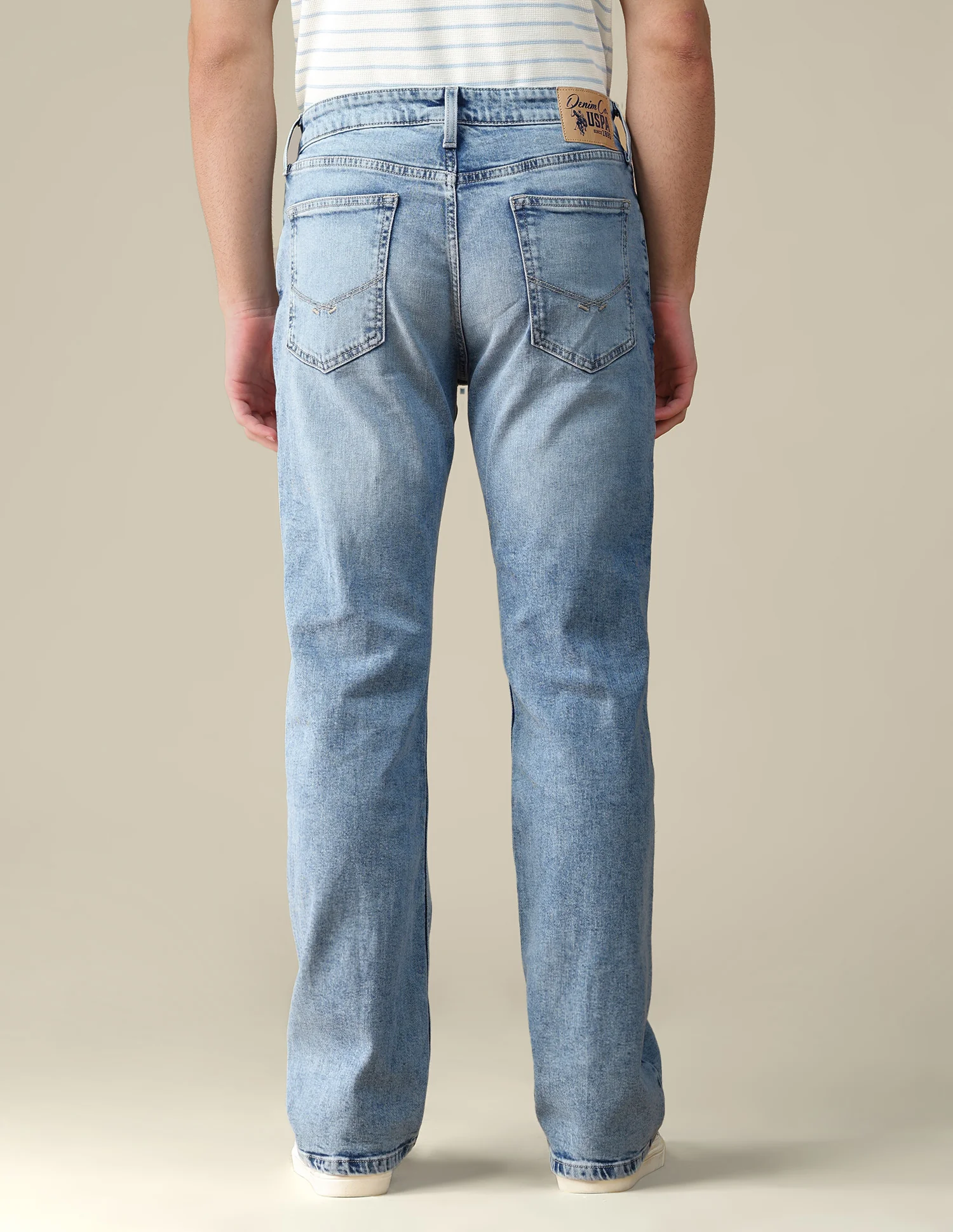 Connor Bootcut Fit Blue Jeans - Image 5