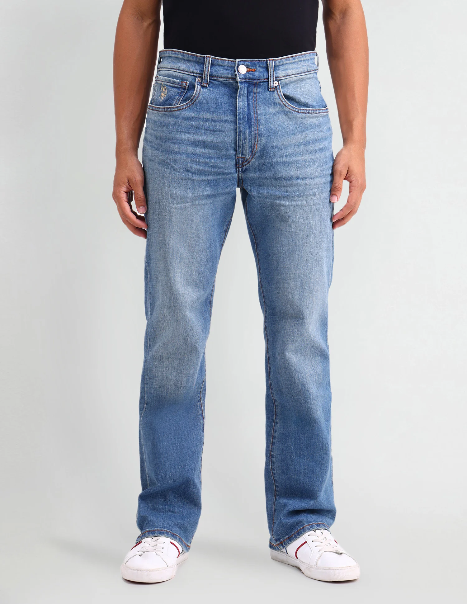 Connor Bootcut Fit Blue Jeans - Image 6