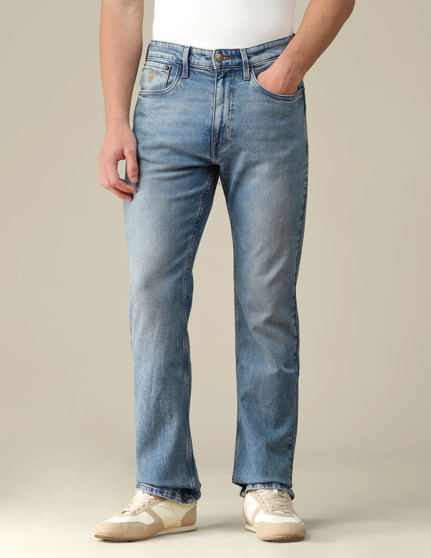 Connor Bootcut Fit Blue Jeans - Image 6