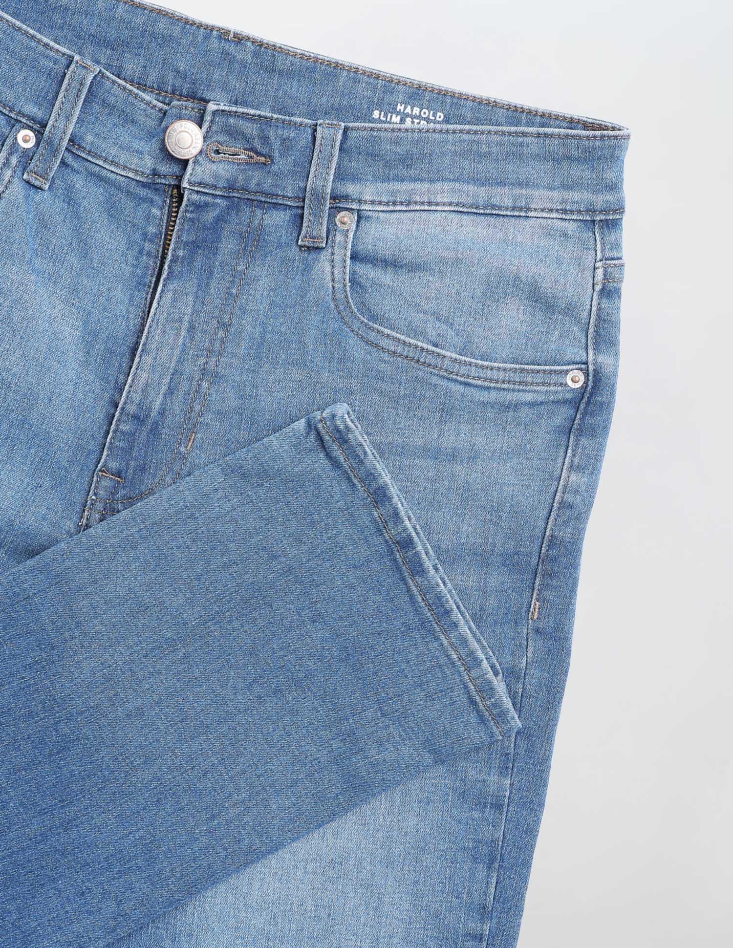 Connor Bootcut Fit Blue Jeans - Image 2