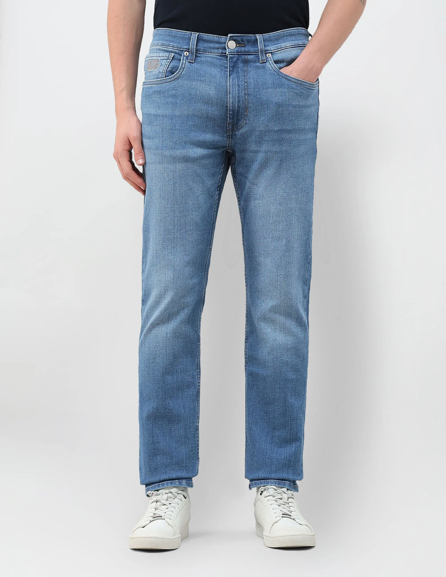 Connor Bootcut Fit Blue Jeans - Image 6