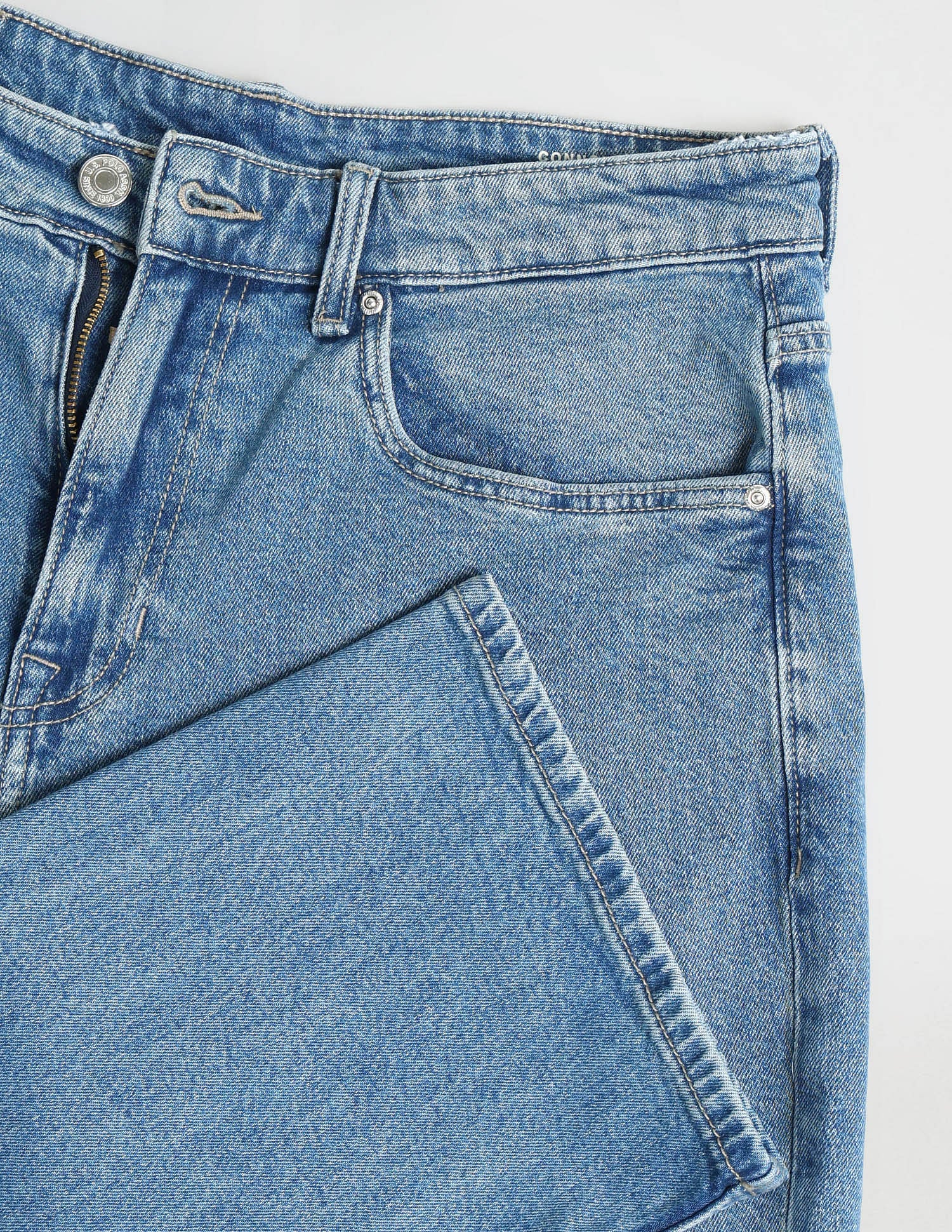 Connor Bootcut Fit Blue Jeans - Image 2