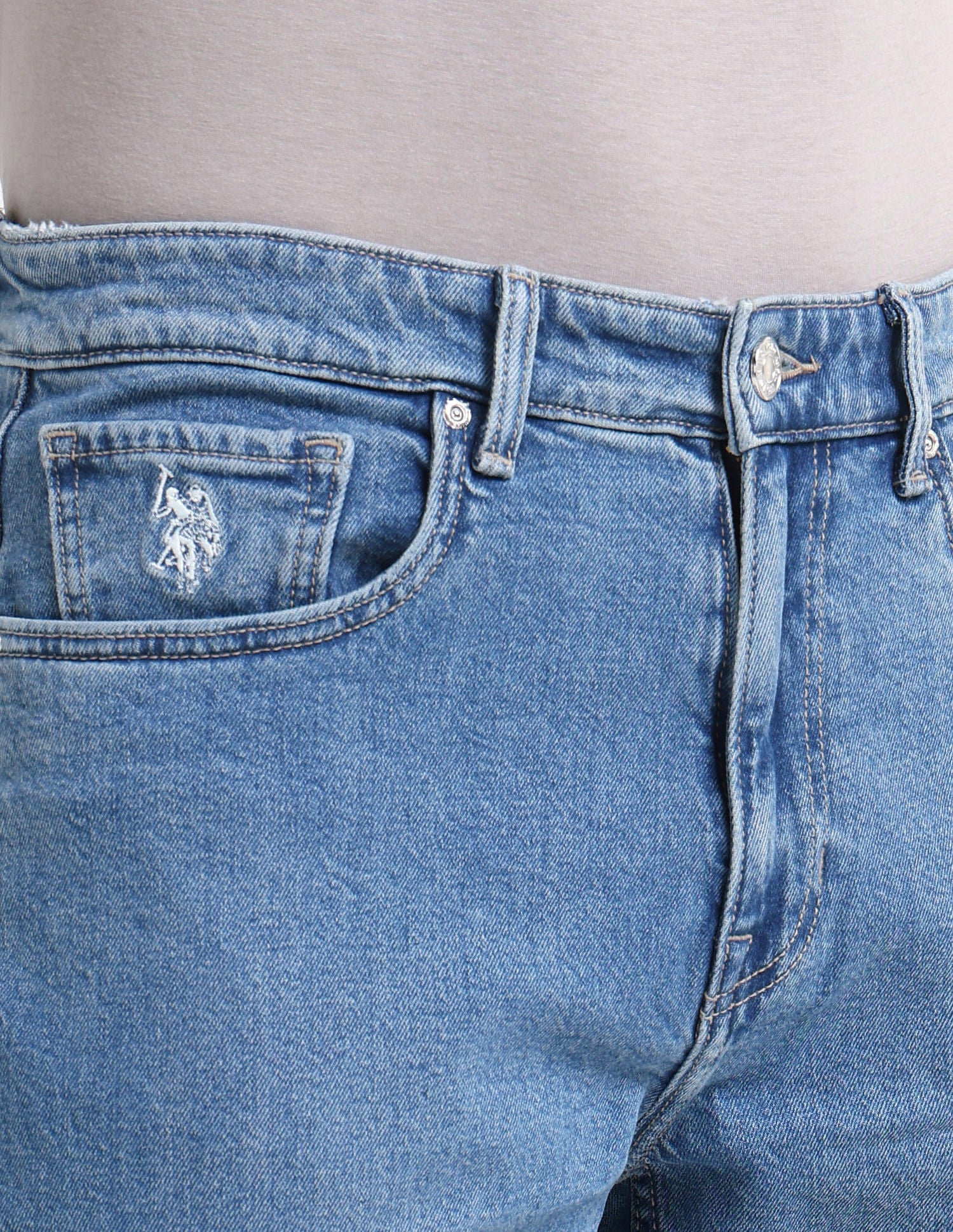 Connor Bootcut Fit Blue Jeans - Image 6