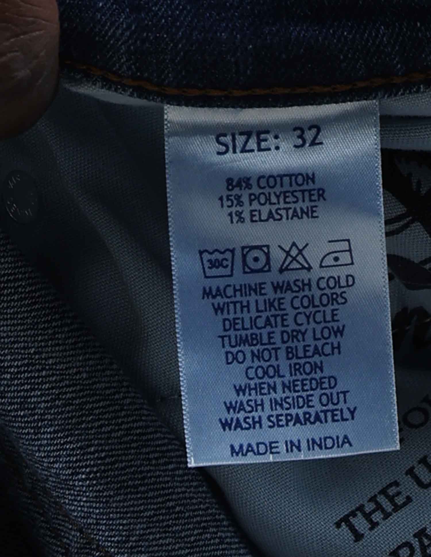 Connor Bootcut Fit Blue Jeans - Image 12